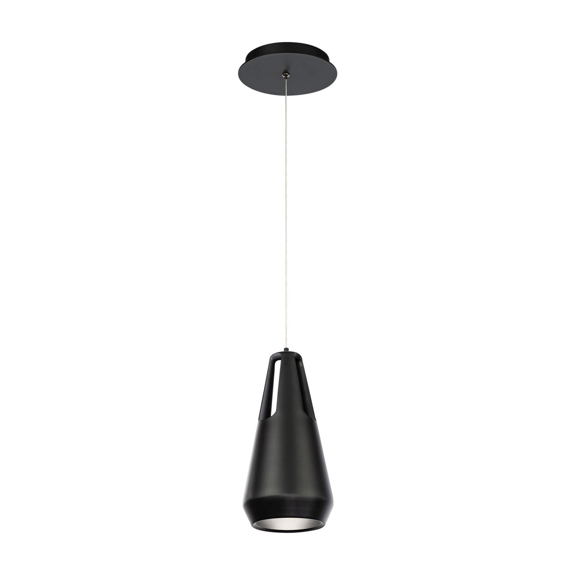 Ingot 10in LED Mini Pendant 3000K in Black