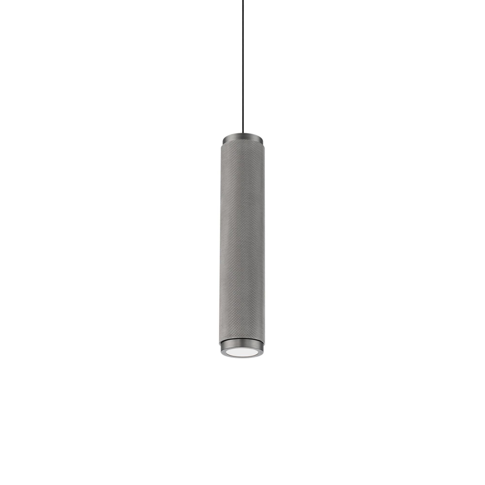 Burning Man 14in LED Mini Pendant 3000K in Antique Nickel