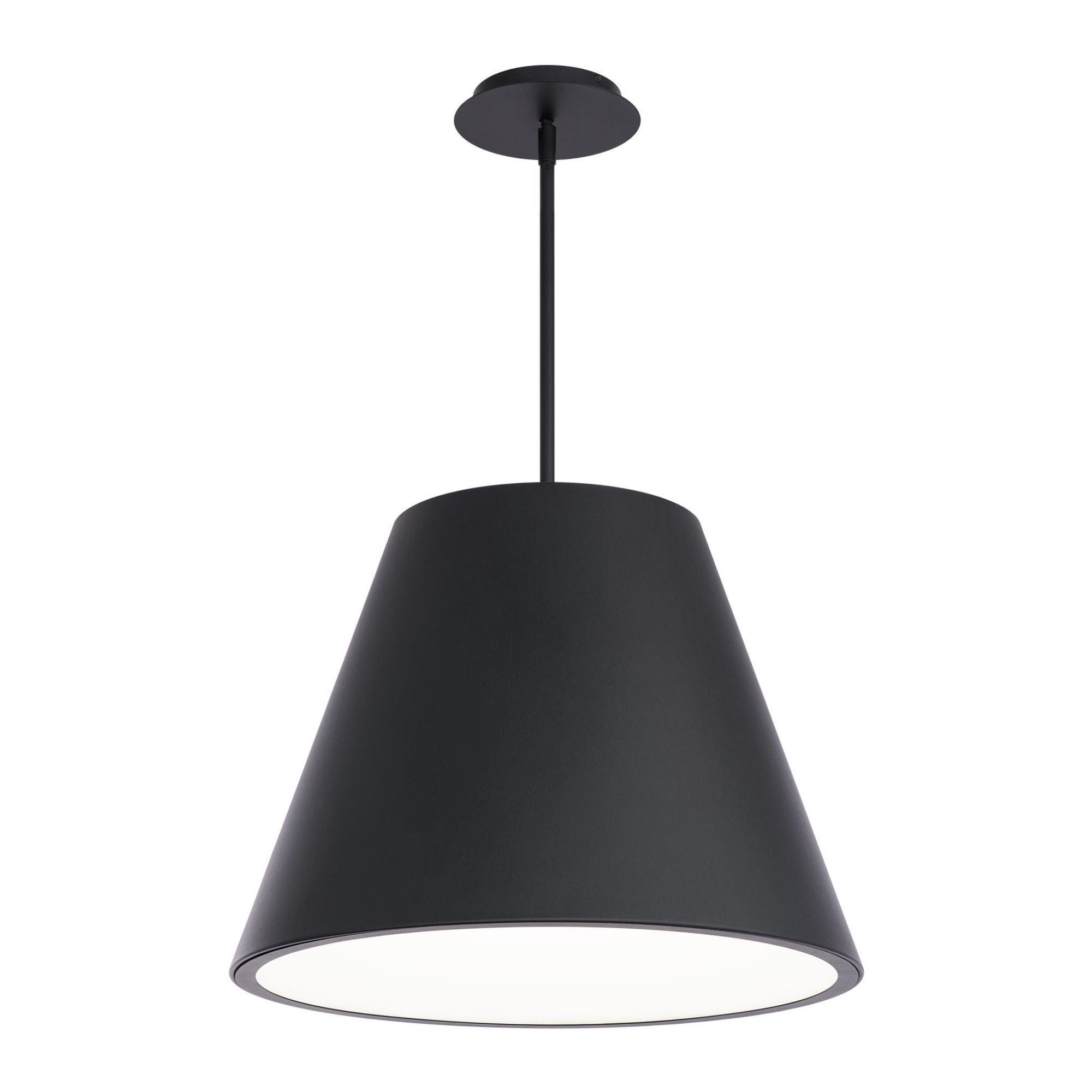 Myla 20in LED Outdoor Pendant 3000K in Black