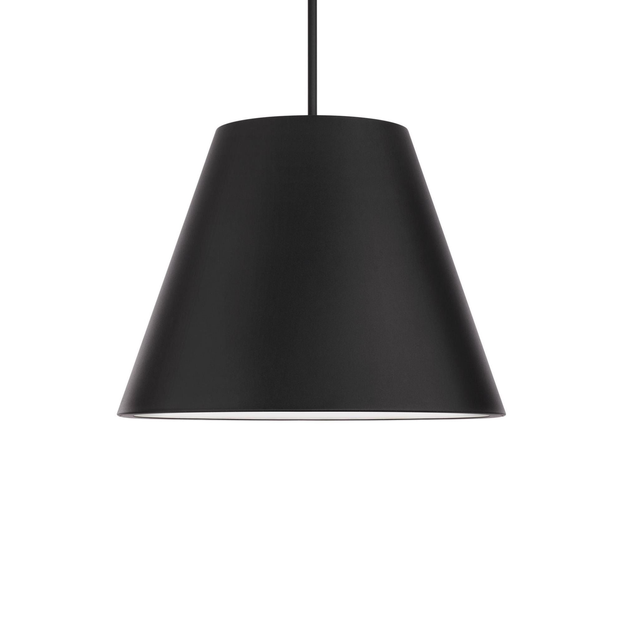Myla 20in LED Outdoor Pendant 3000K in Black