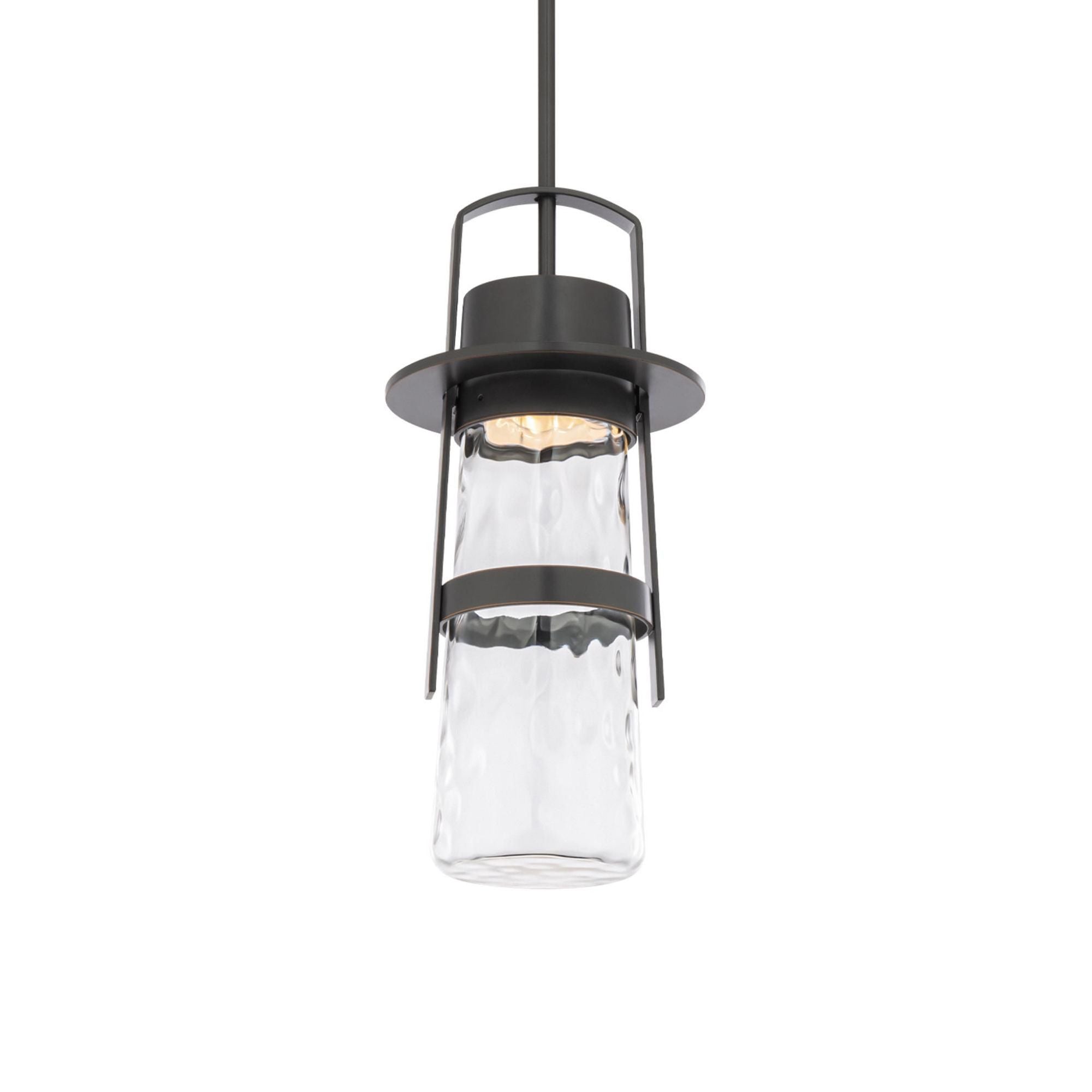 Balthus 15in LED 1 Light Indoor or Outdoor Pendant 3000K in Oil Rubbed Bronze
