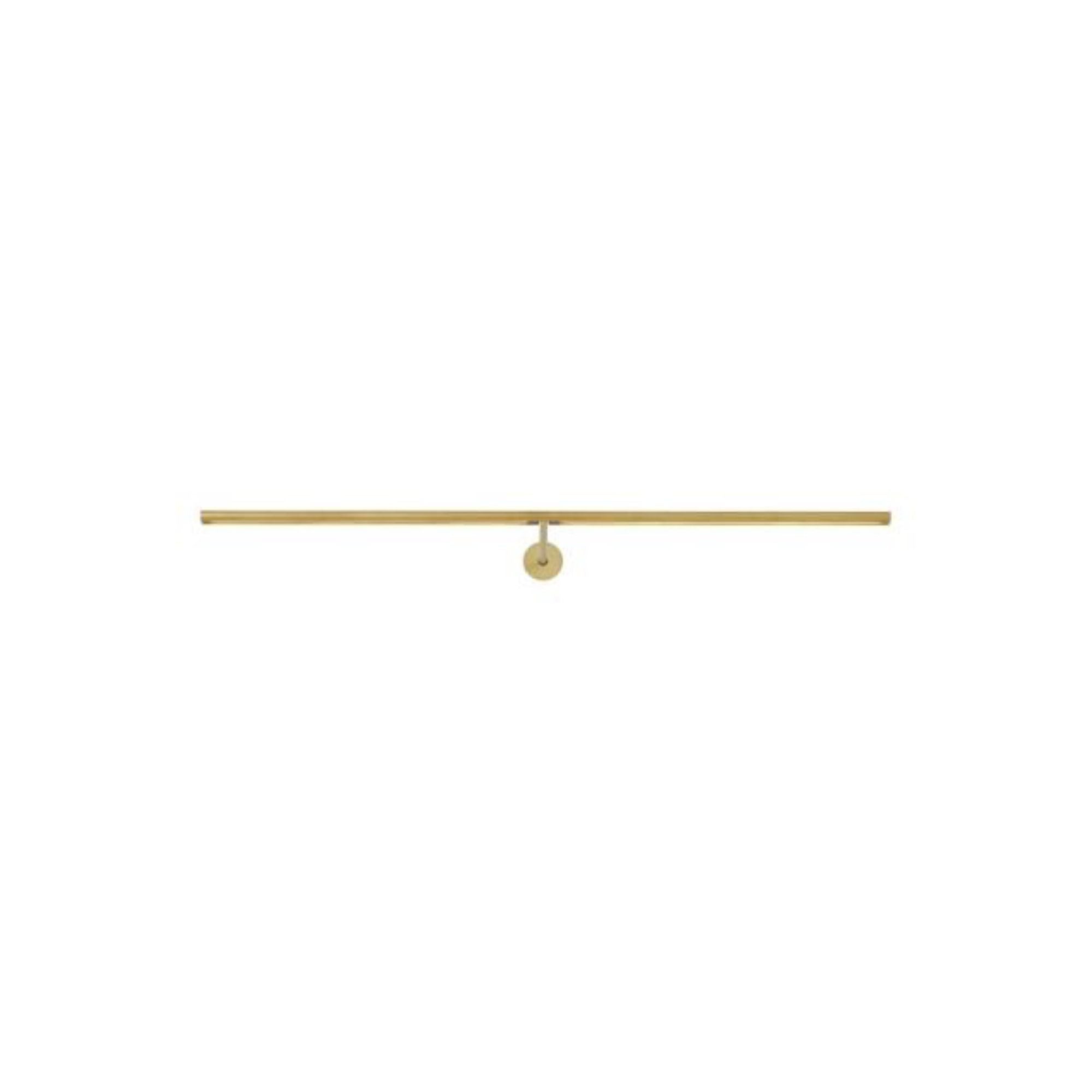 Plural Dome 30 Picture Light Wall Collection 1-Light LED 2700K Natural Brass by Sean Lavin