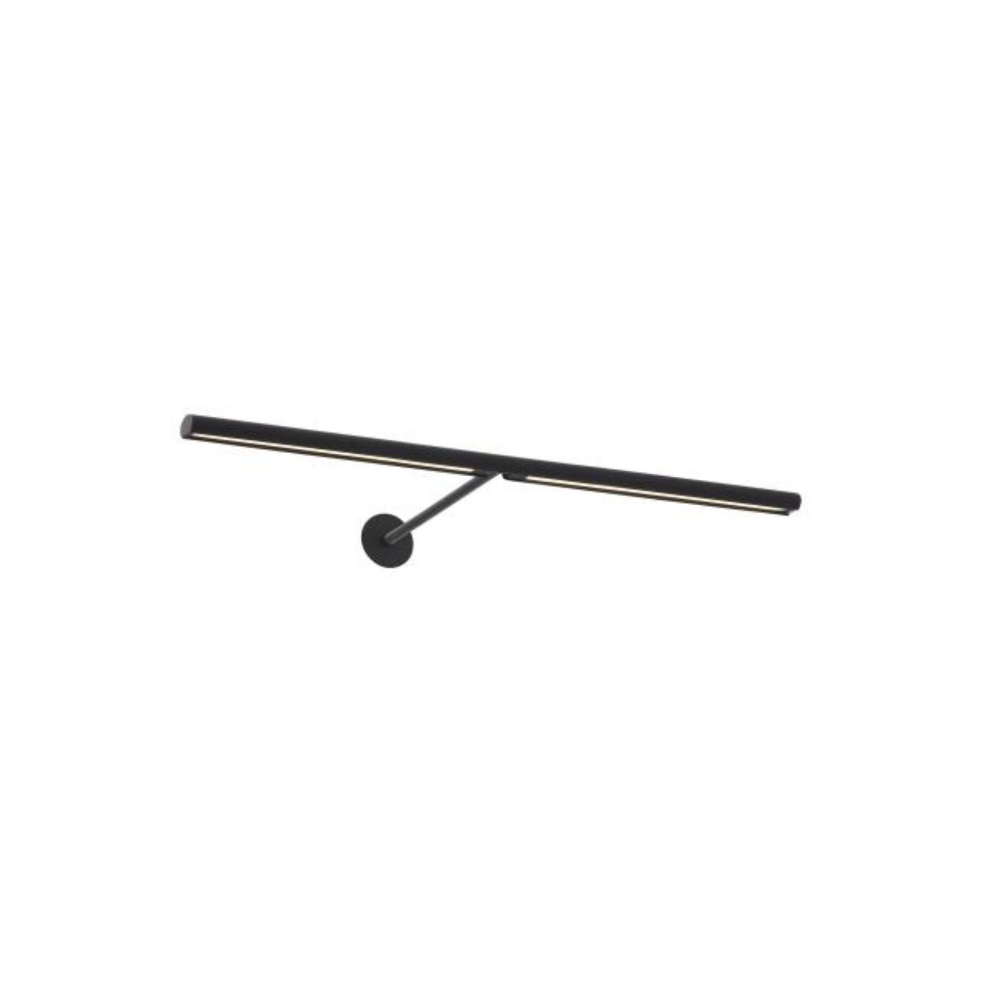 Plural Dome 18 Picture Light Wall Collection 1-Light LED 2700K Nightshade Black by Sean Lavin