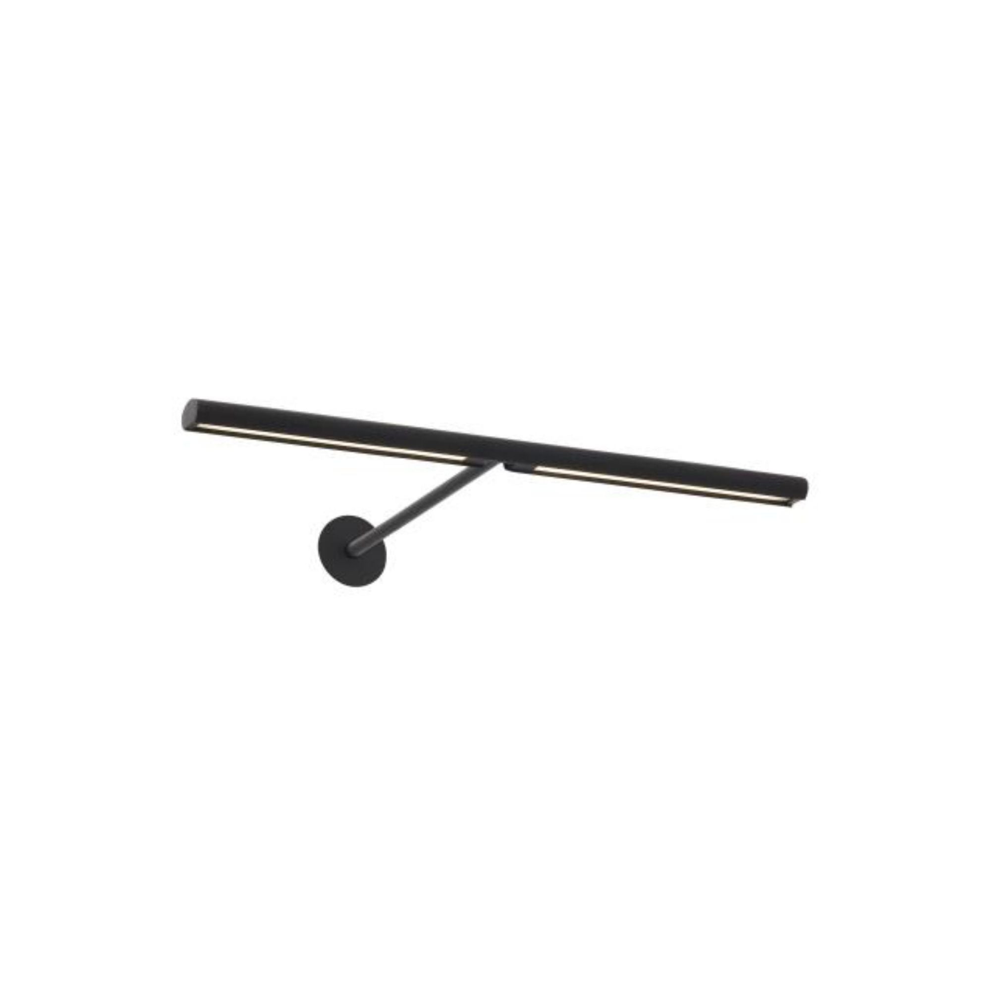 Plural Dome 12 Picture Light Wall Collection 1-Light LED 2700K Nightshade Black by Sean Lavin