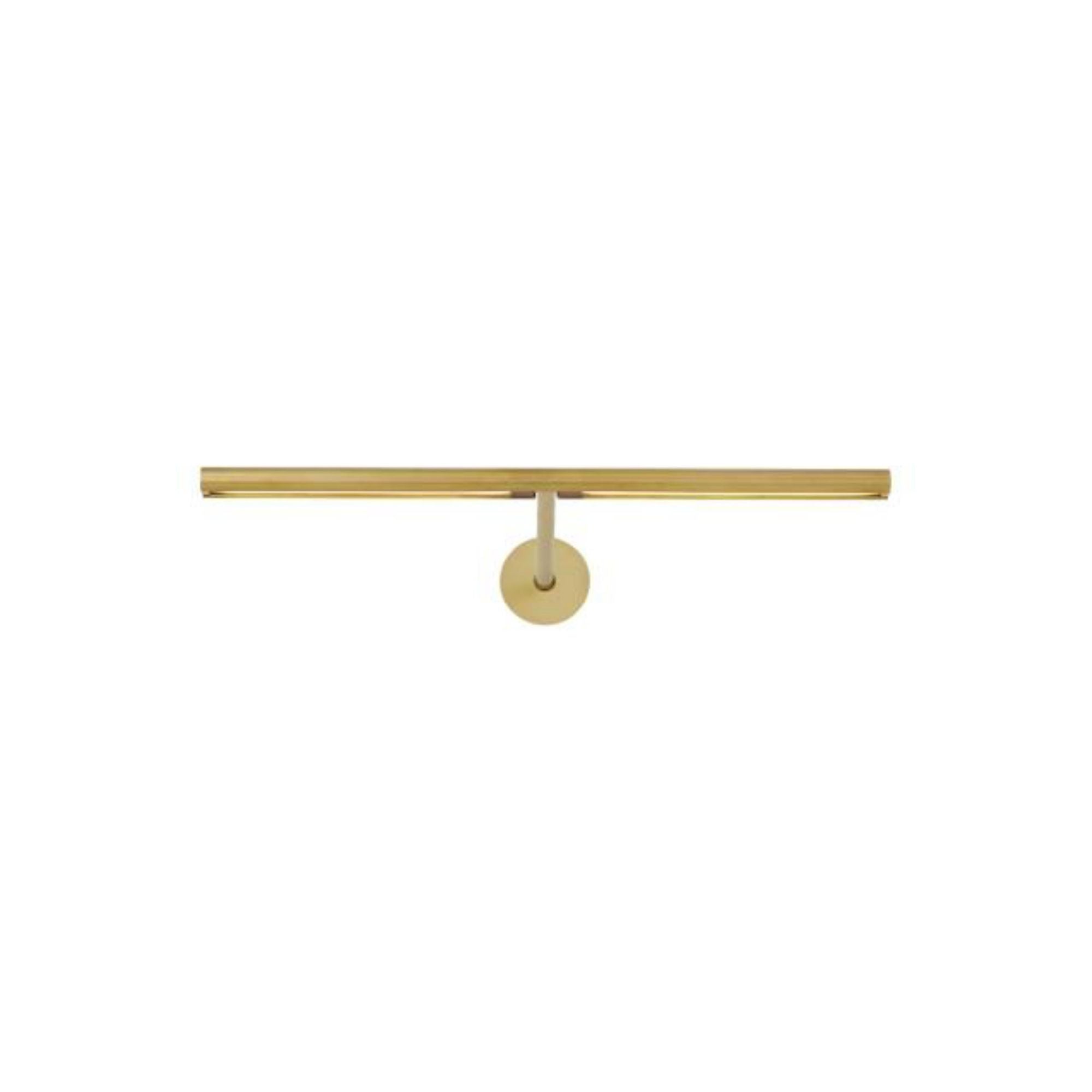 Plural Dome 12 Picture Light Wall Collection 1-Light LED 2700K Natural Brass by Sean Lavin