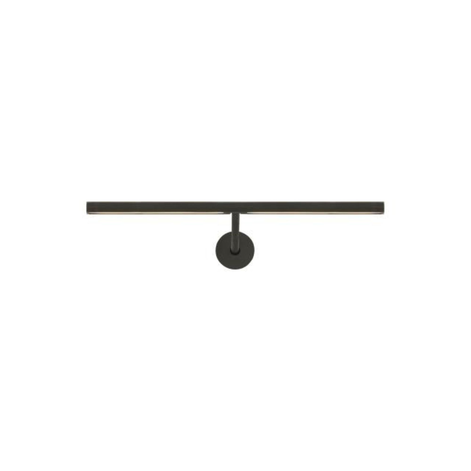 Plural Faceted 12 Picture Light Wall Collection 1-Light LED 2700K Dark Bronze by Sean Lavin