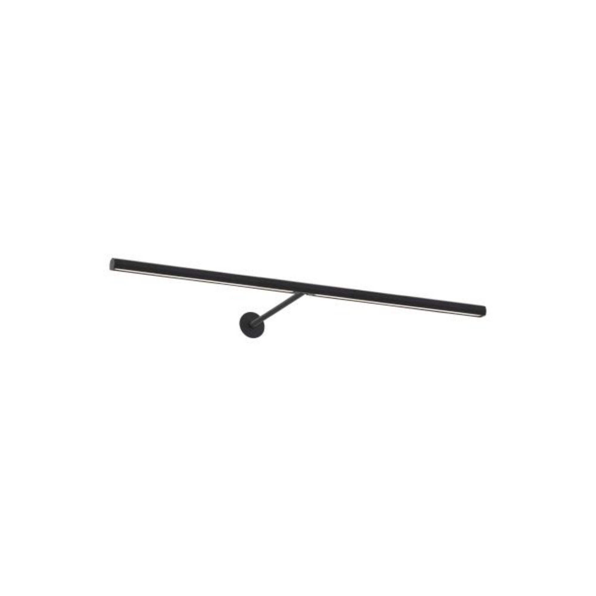 Plural Faceted 24 Picture Light Wall Collection 1-Light LED 2700K Nightshade Black by Sean Lavin
