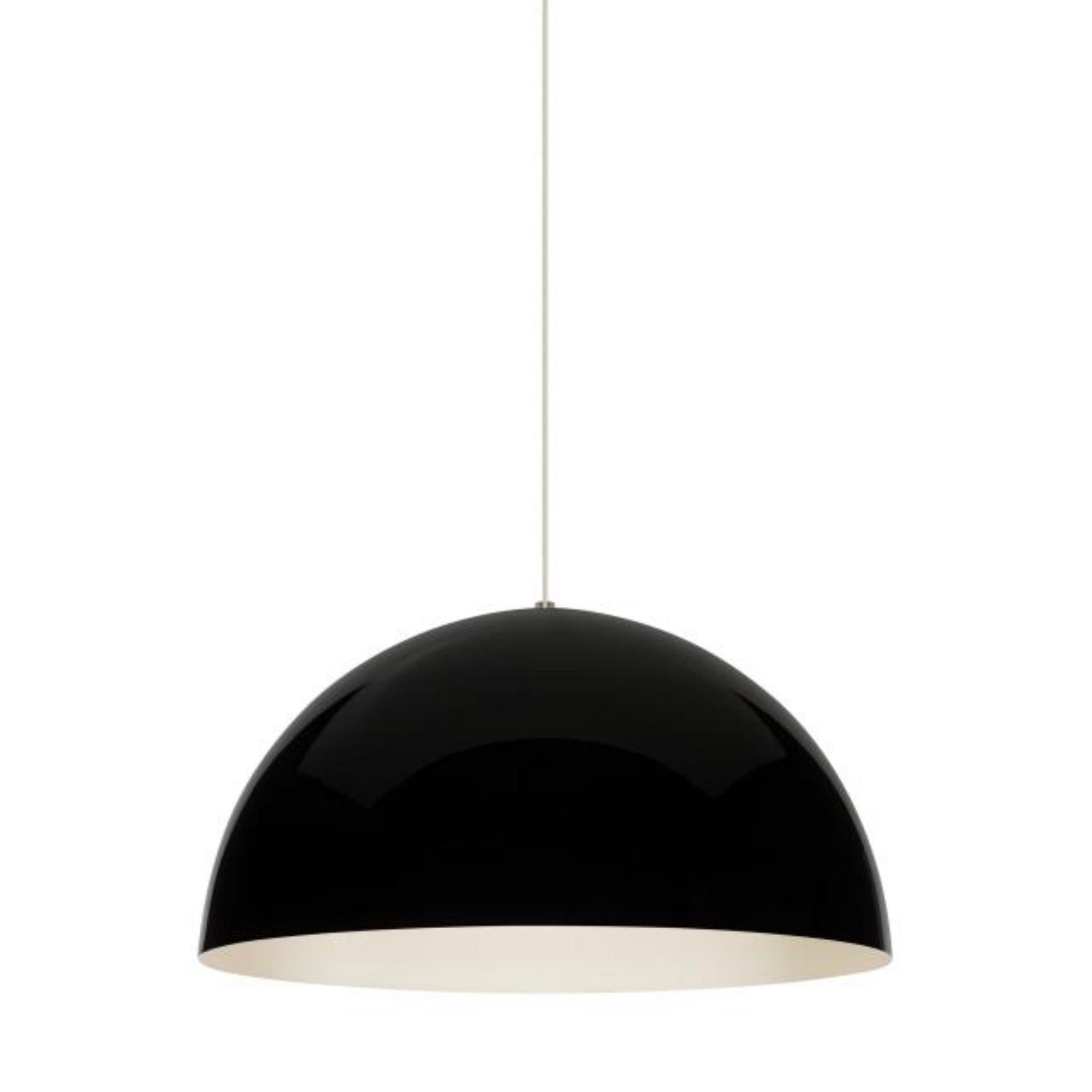 Powell Street Pendant Line-Voltage Pendants/Suspension 1-Light Black