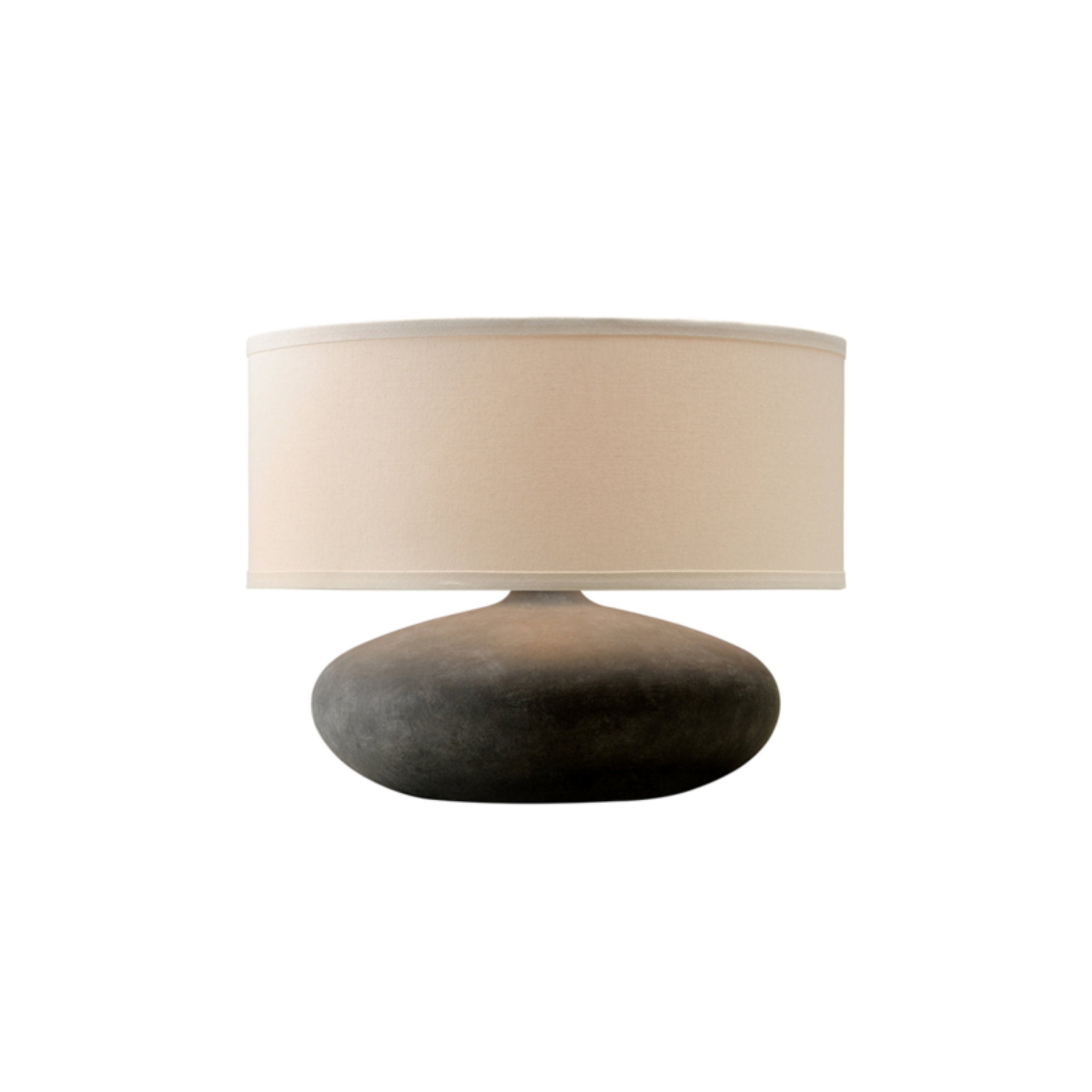 Zen Table Lamp 1-Light LED in Graystone 17.75L x 17.75W x 14H
