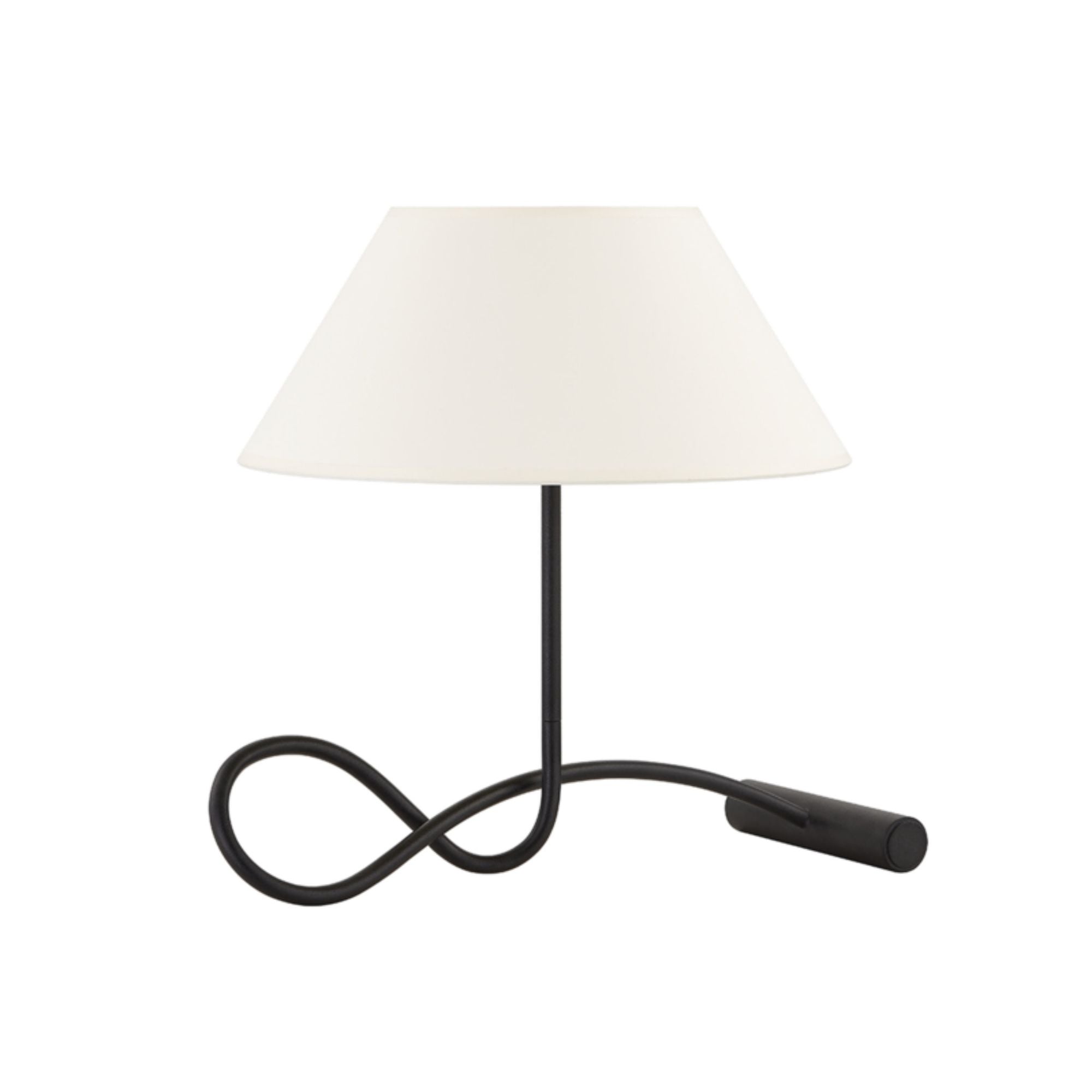 Alameda Table Lamp 2-Light LED in Forged Iron 19.5L x 15.75W x 18.5H