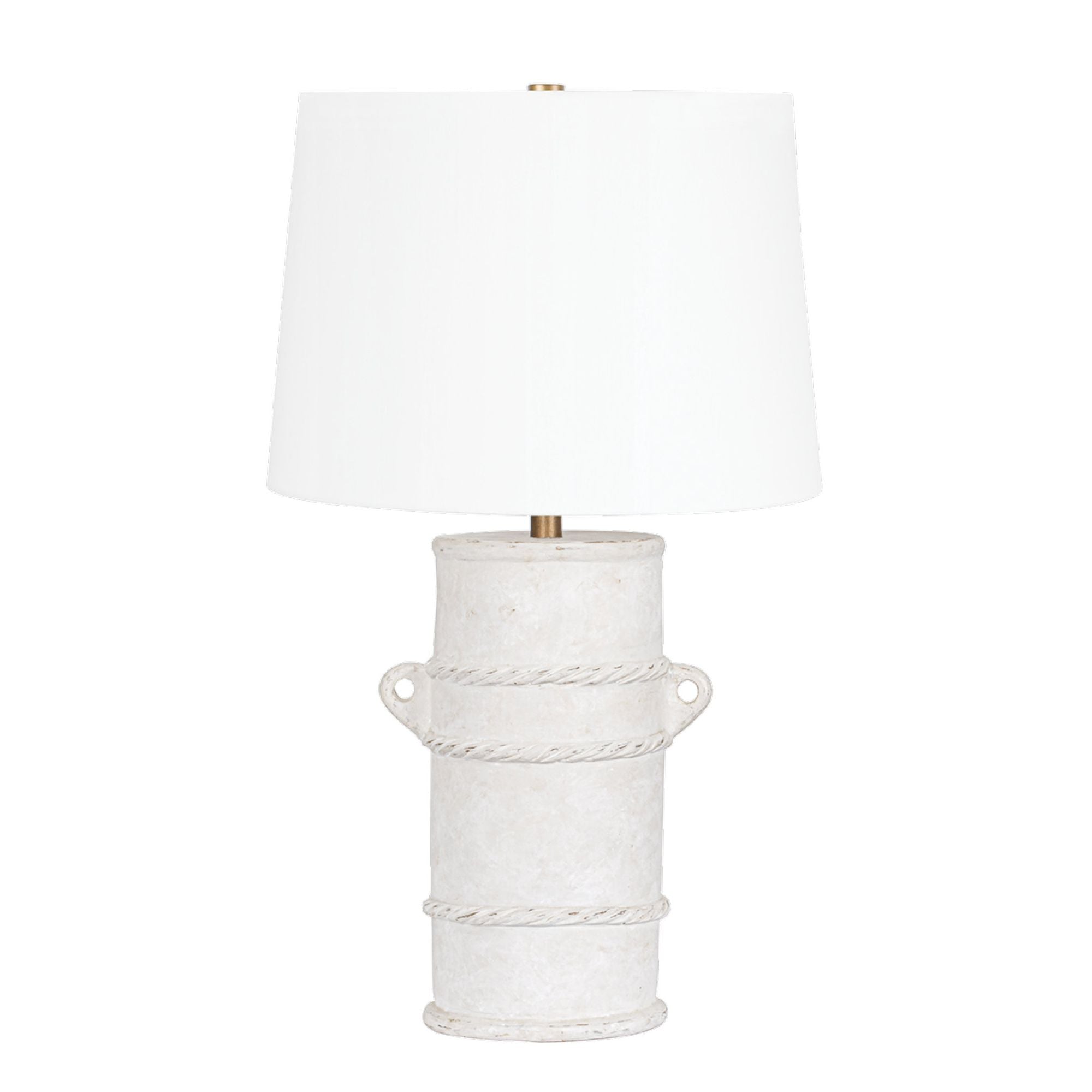 Siena Table Lamp 1-Light LED in Patina Brass 17L x 17W x 28.25H