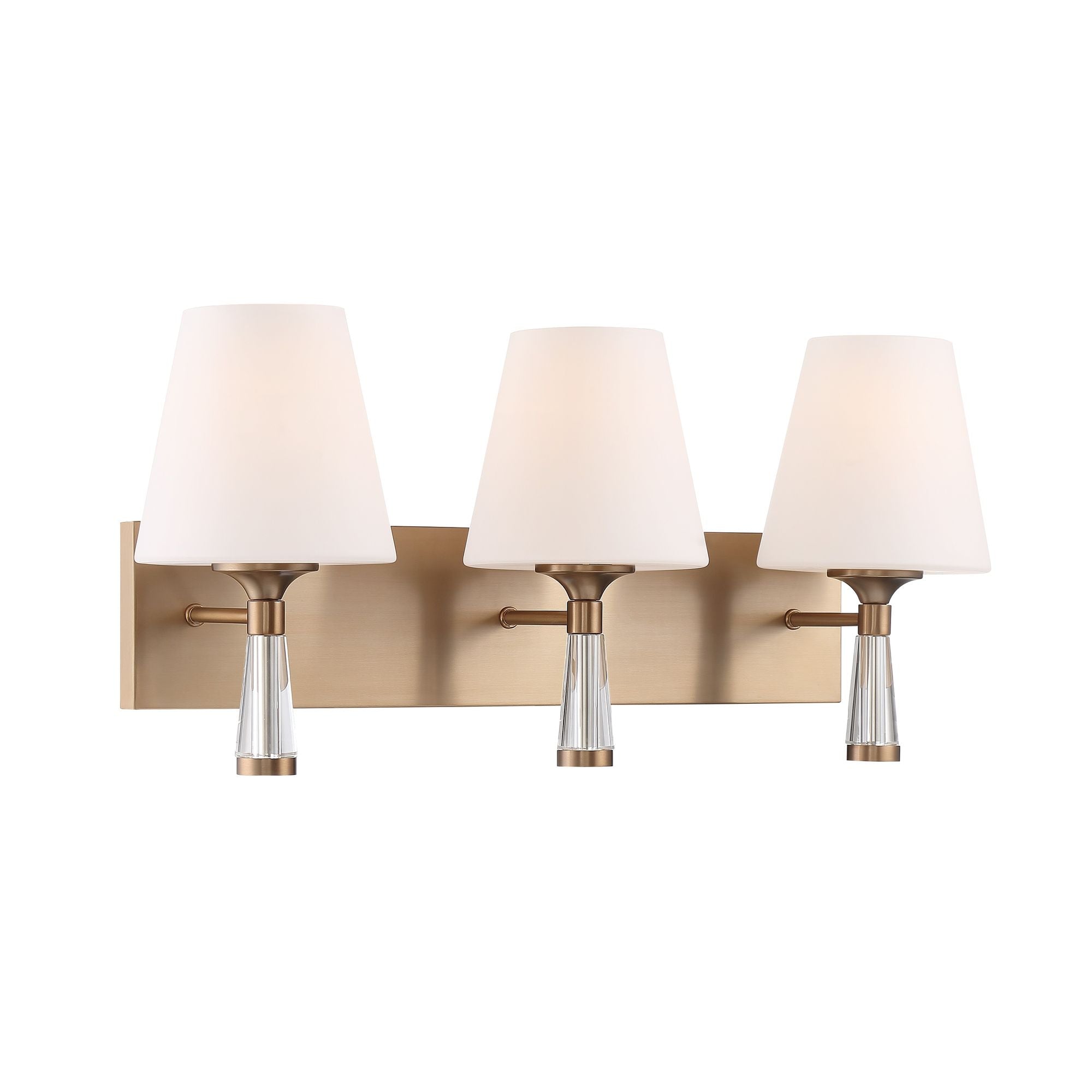 Ramsey 23.25'' Vibrant Gold Bathroom Vanity Gold 23.25"W x 10.5"H x 7.5"D