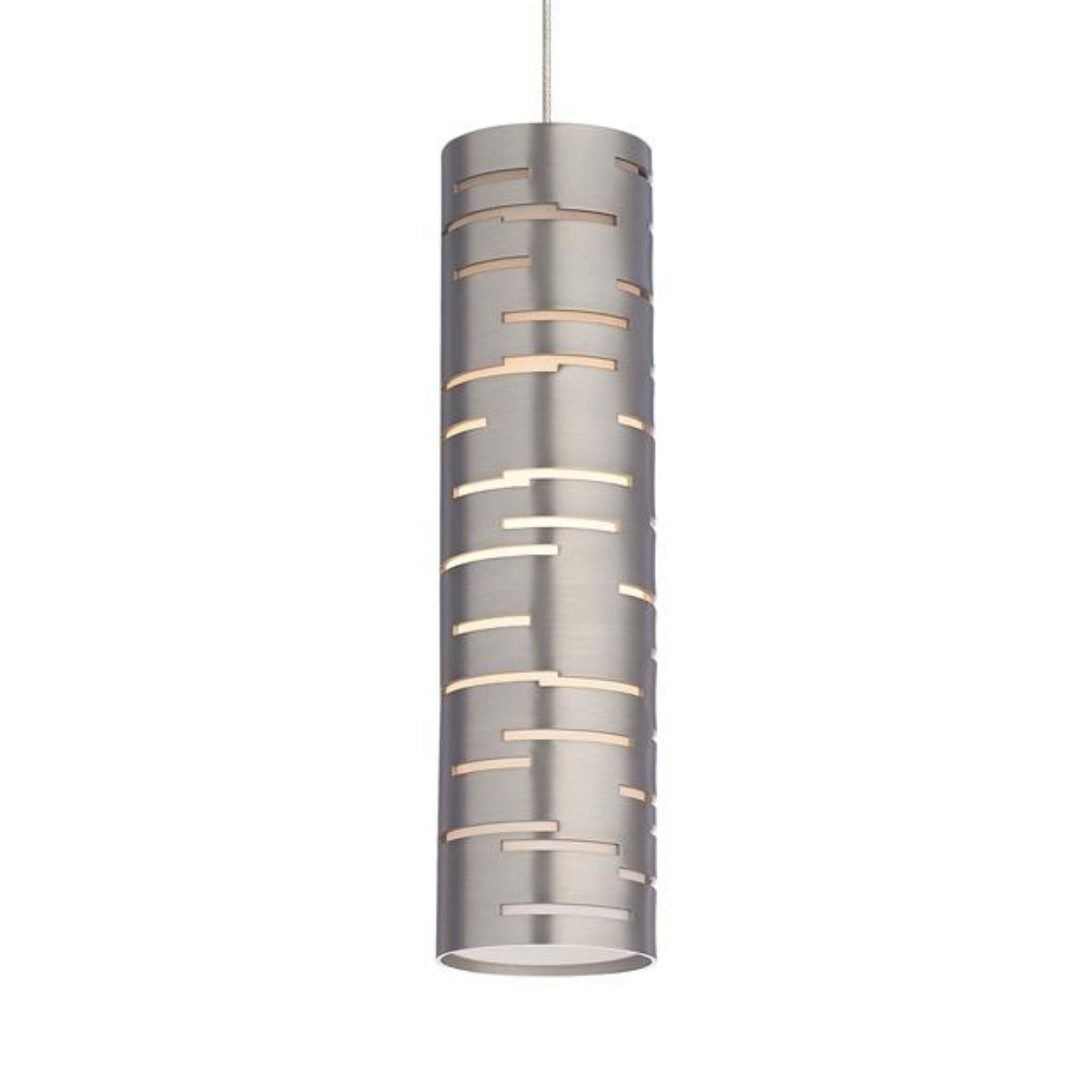 Revel Pendant FreeJack 1-Light Halogen 3000K Satin Nickel by Sean Lavin