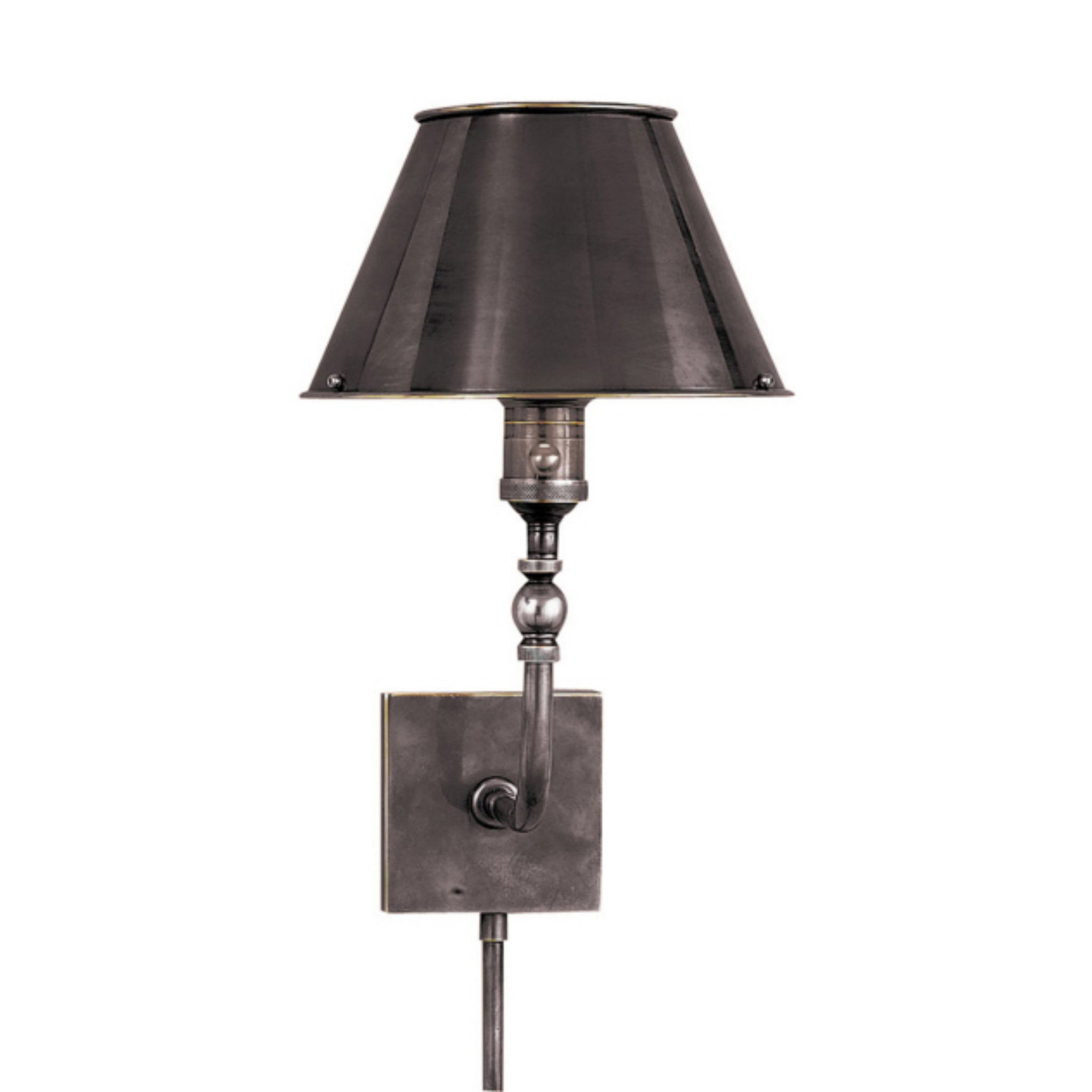 Visual Comfort Swivel Head Wall Lamp in Bronze Wall Light W8" x H14"