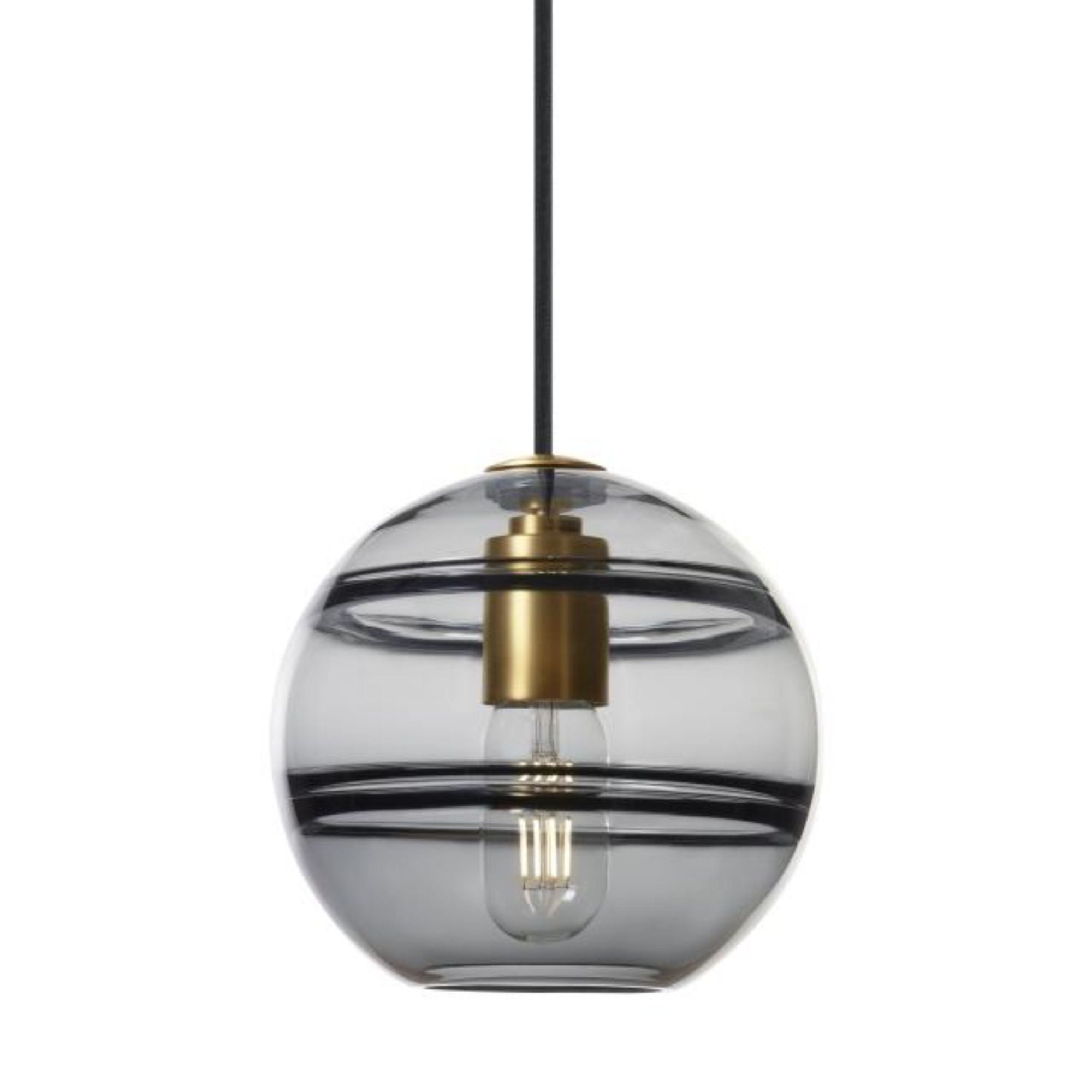 Sedona Medium Pendant Line-Voltage Pendants/Suspension 1-Light Aged Brass by Sean Lavin