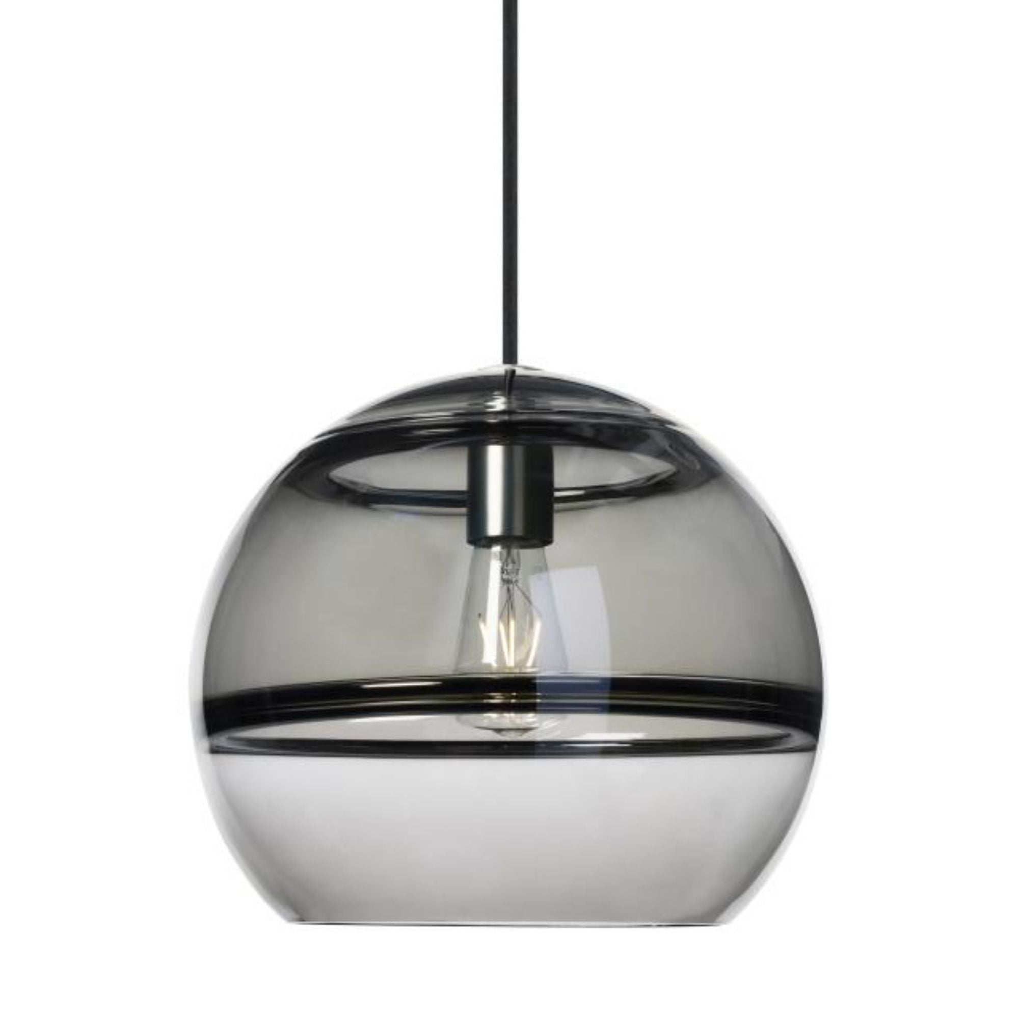 Sedona Large Pendant Line-Voltage Pendants/Suspension 1-Light Satin Nickel by Sean Lavin