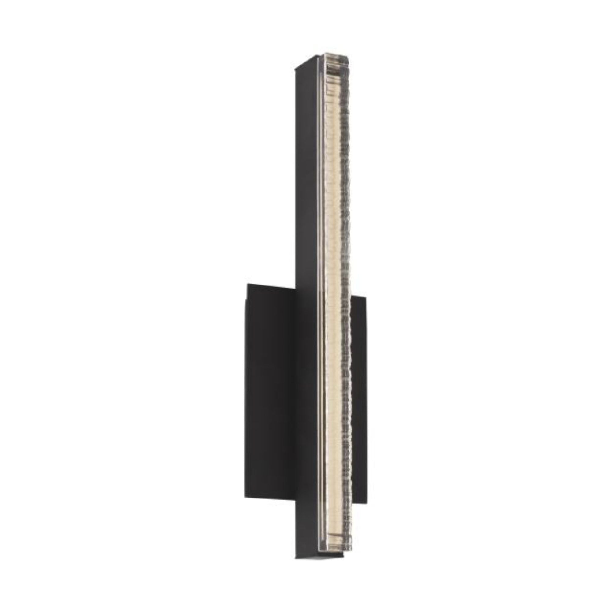 Serre Small Sconce Wall Collection 1-Light 2700K Nightshade Black by Mick De Giulio