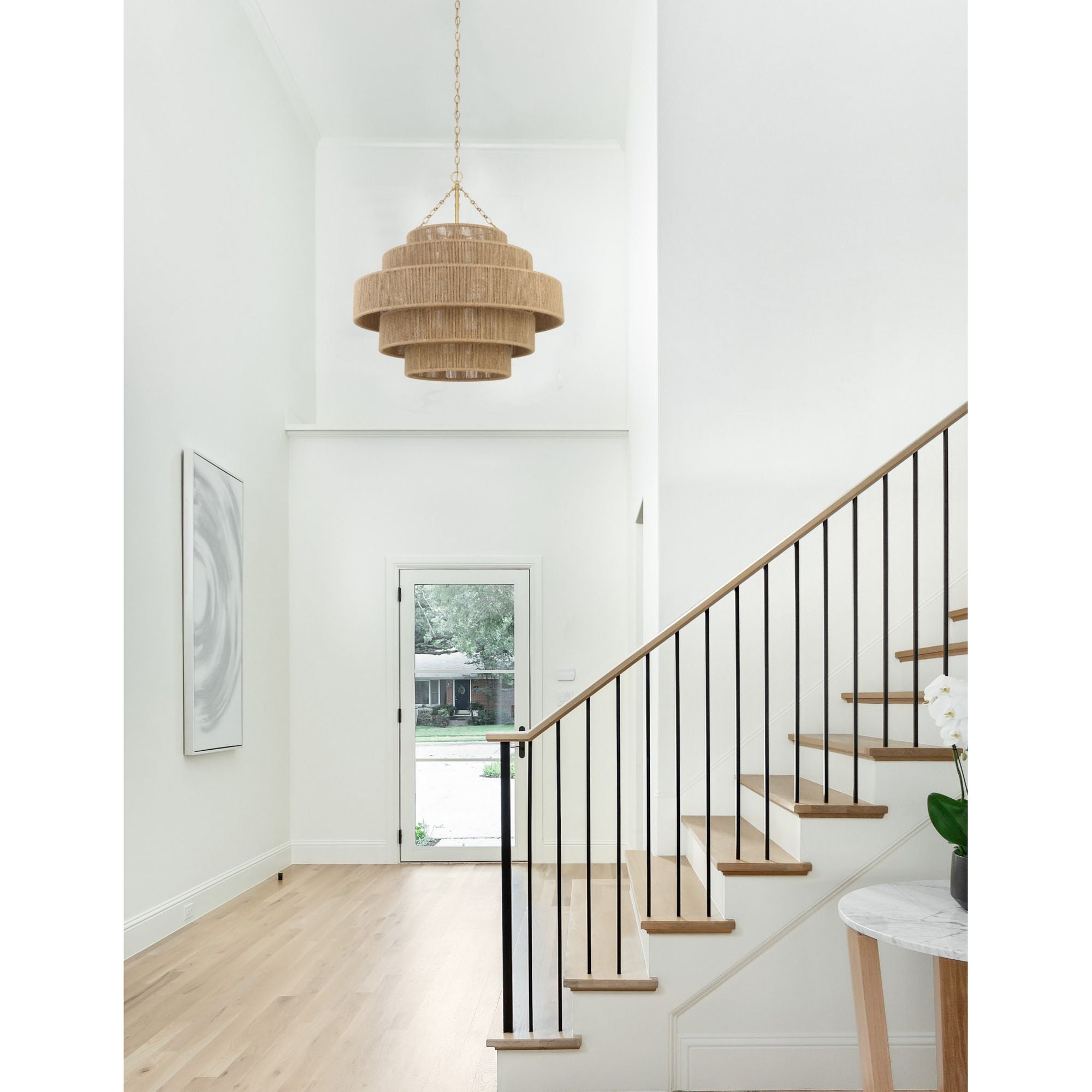 Shyla 32'' Soft Gold Chandelier Tan 32"W x 33"H x 32"D