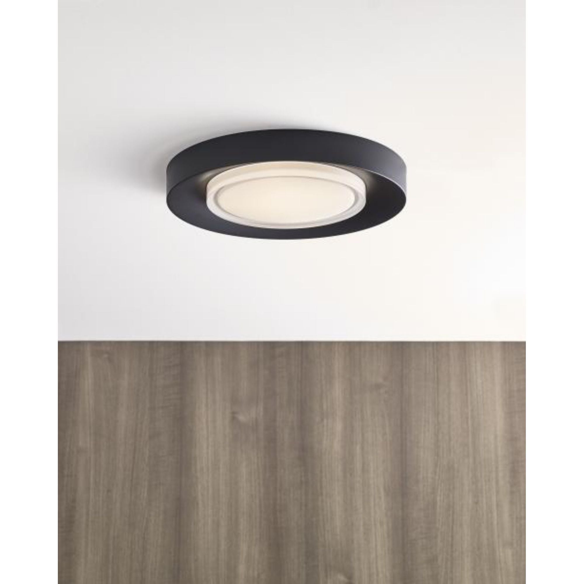Hilo 16 Flush Mount Flush & Semi-Flush Mount 1-Light LED 2700K Natural Brass by Sean Lavin