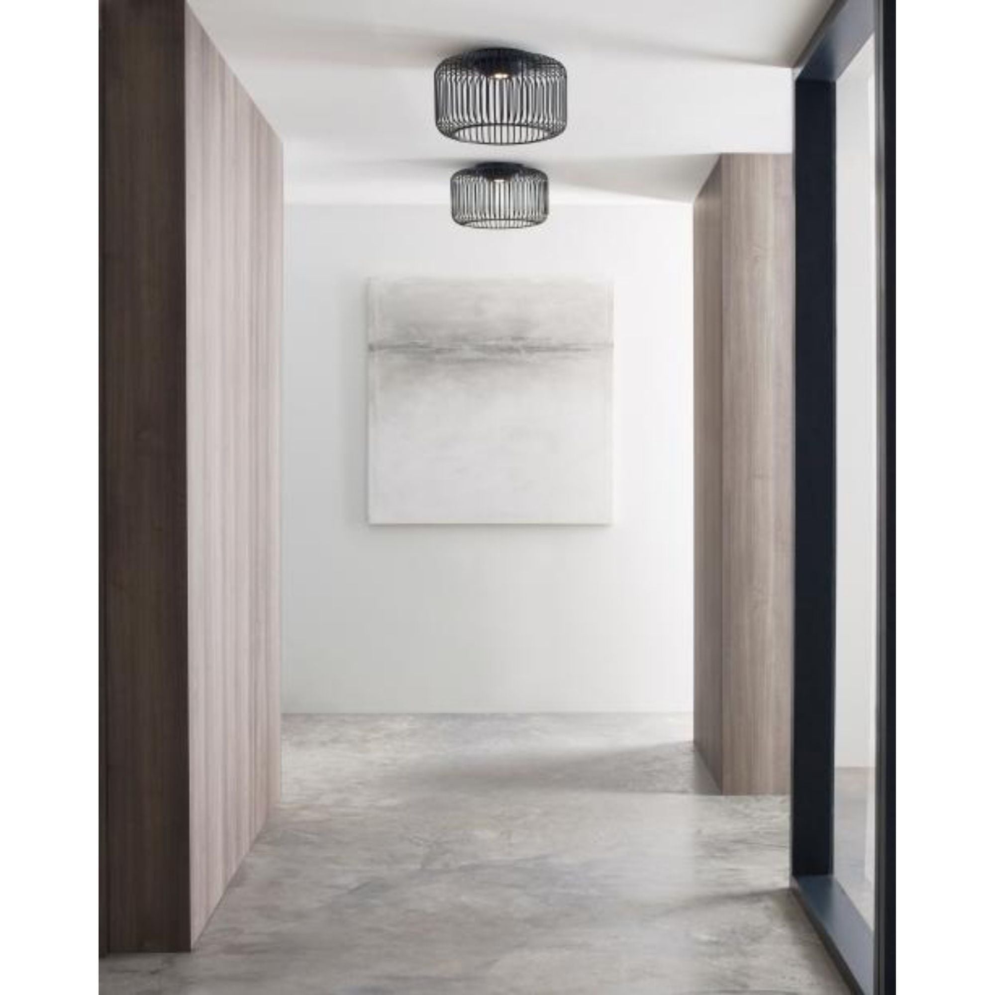 Kai 15 Flush Mount Flush & Semi-Flush Mount 1-Light LED 3000K Matte White by Sean Lavin