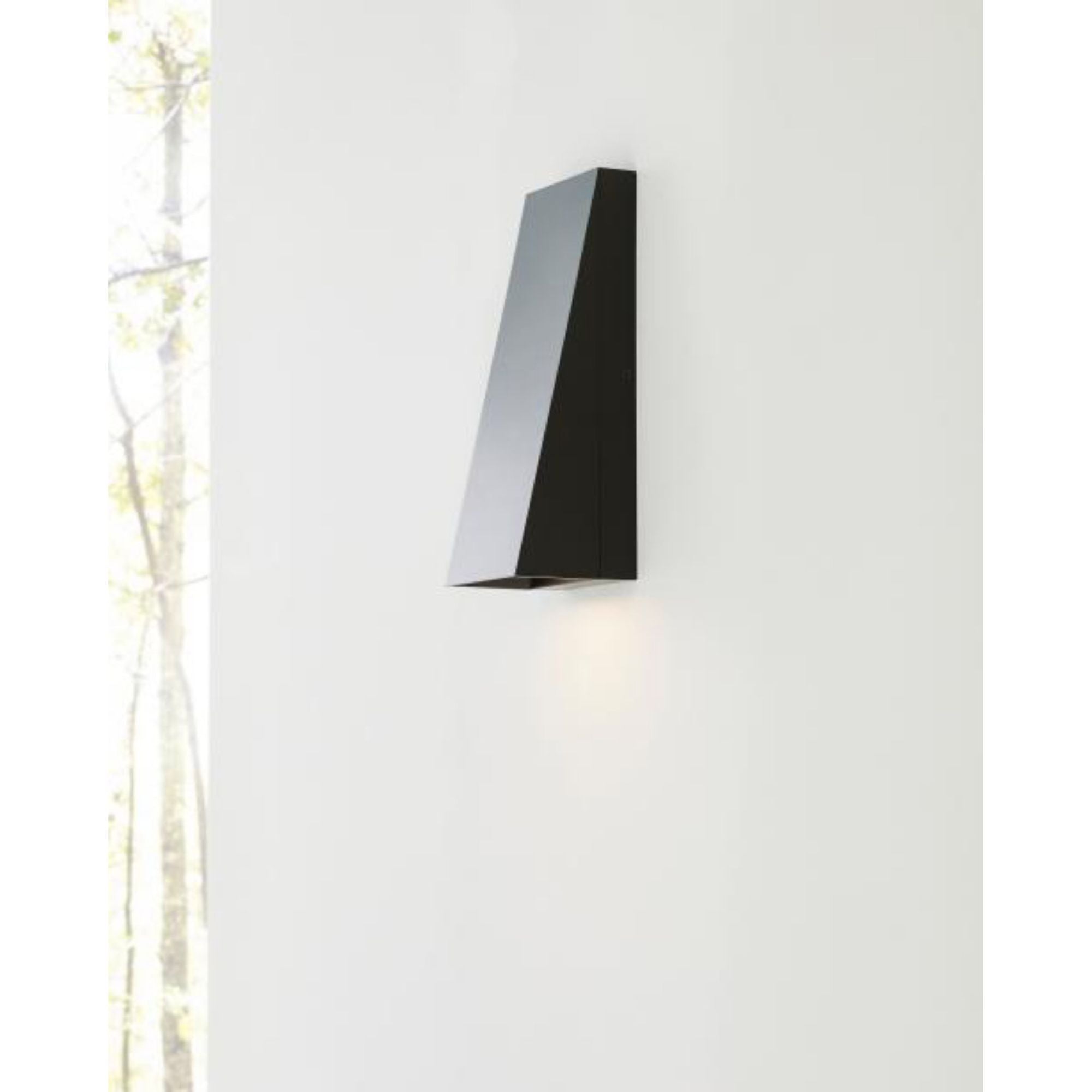 Pitch 12 Outdoor Wall Outdoor 1-Light LED 3000K Black by Sean Lavin