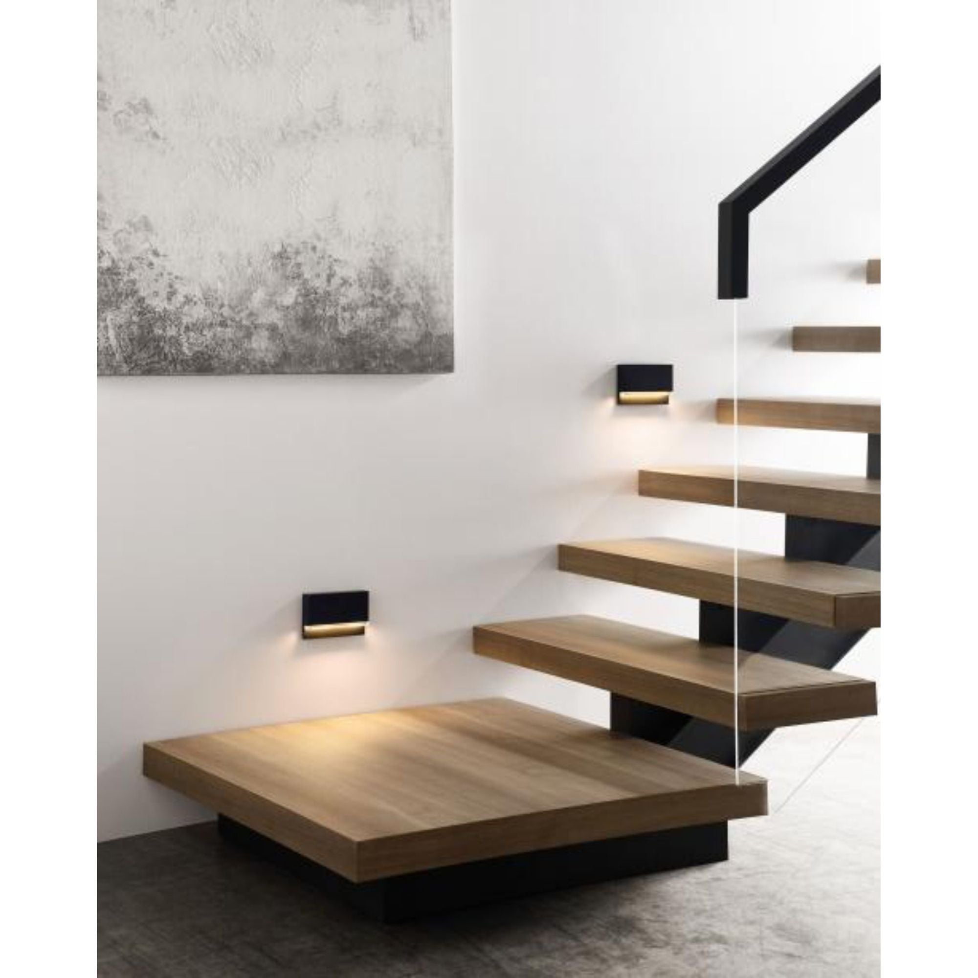 Wend Outdoor Wall/Step Light Outdoor 1-Light LED 2700K/3000K Selectable Black by Sean Lavin