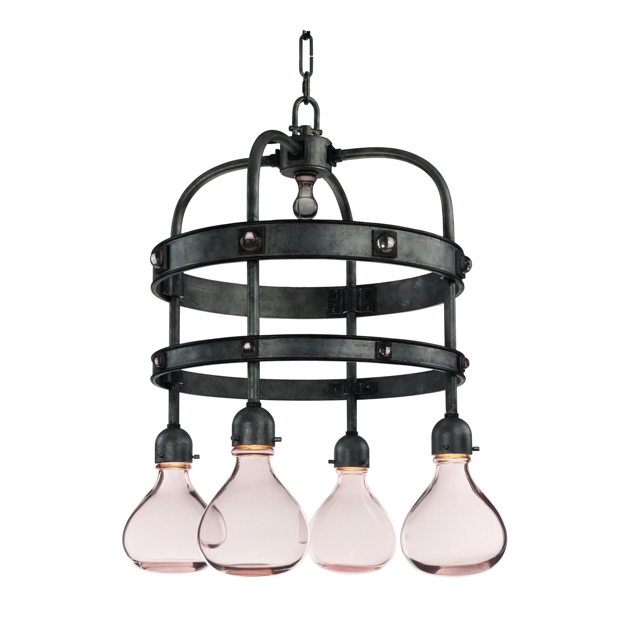 Studio M SM23454MLBS Napa 4-Light LED Pendant in Blacksmith