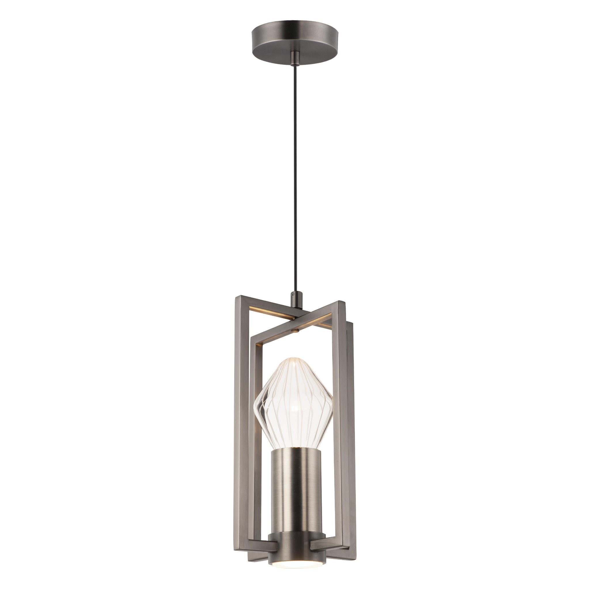 Studio M SM24841GM Zeppelin LED Mini Pendant in Gunmetal by Nina Magon