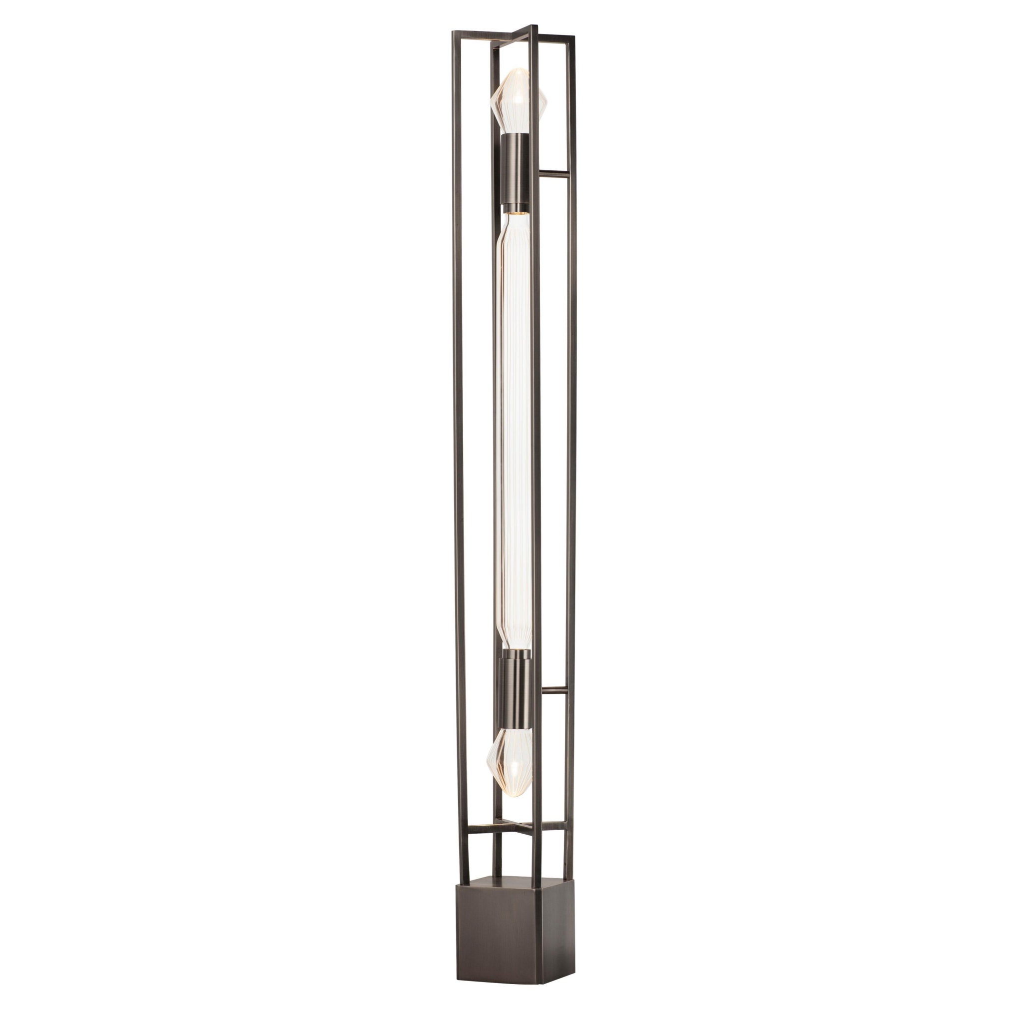 Studio M SM24848GM Zeppelin LED Floor Lamp in Gunmetal by Nina Magon
