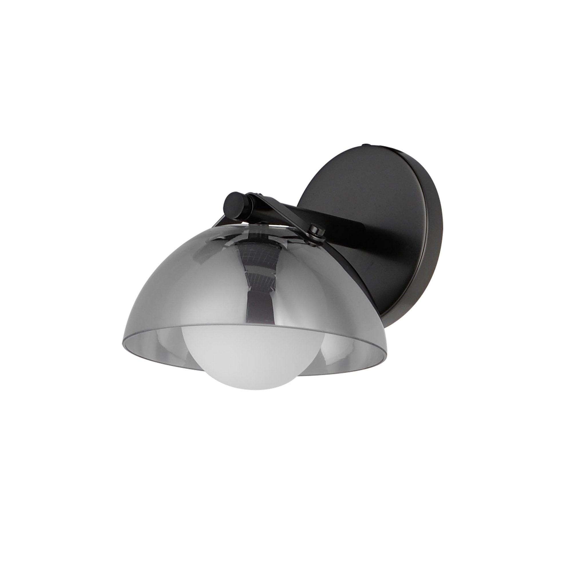 Studio M SM31001MSKGM Domain 1-Light - Smoke/Gunmetal Wall Sconce by Mat Sanders