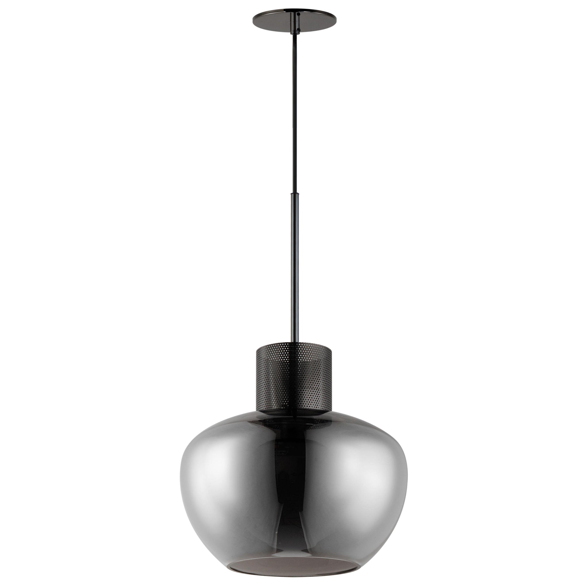 Studio M SM31086MSKGM Incognito 14" Pendant - Mirror Smoke/Gunmetal by Mat Sanders