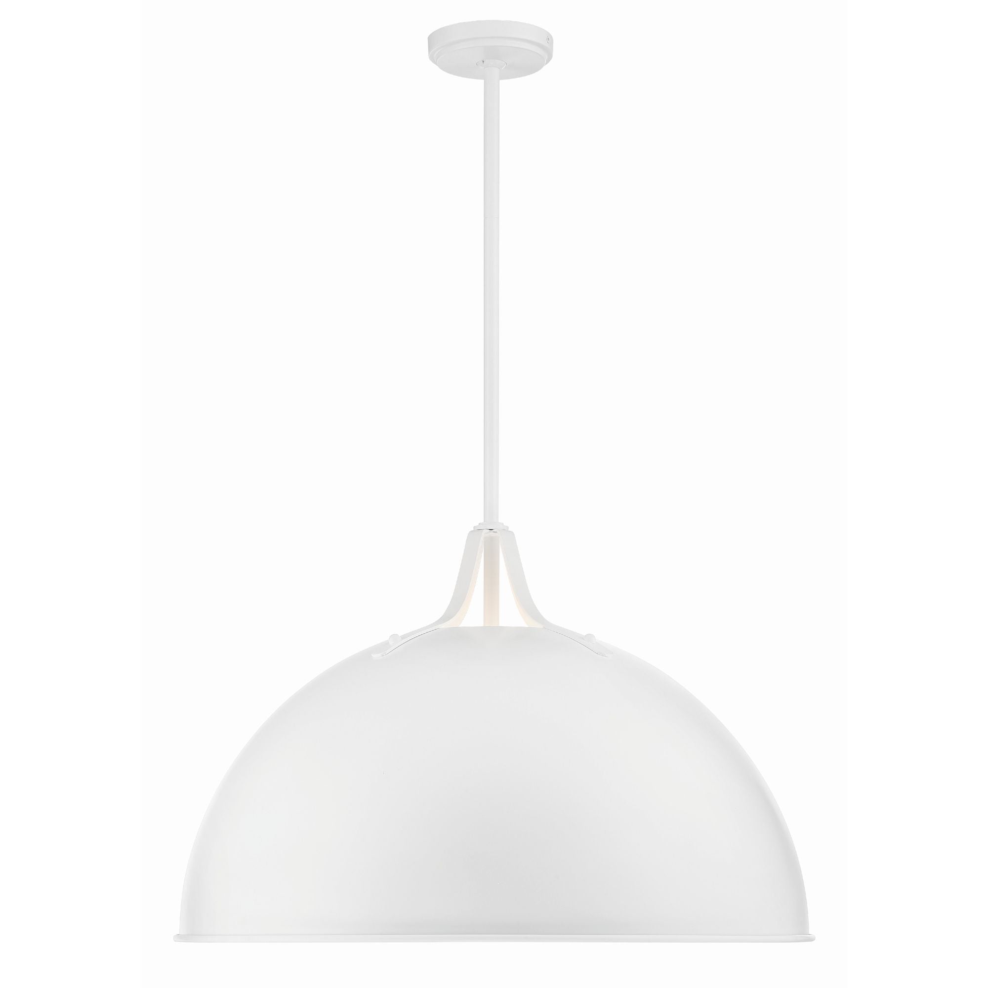 Soto 3 Light White Pendant