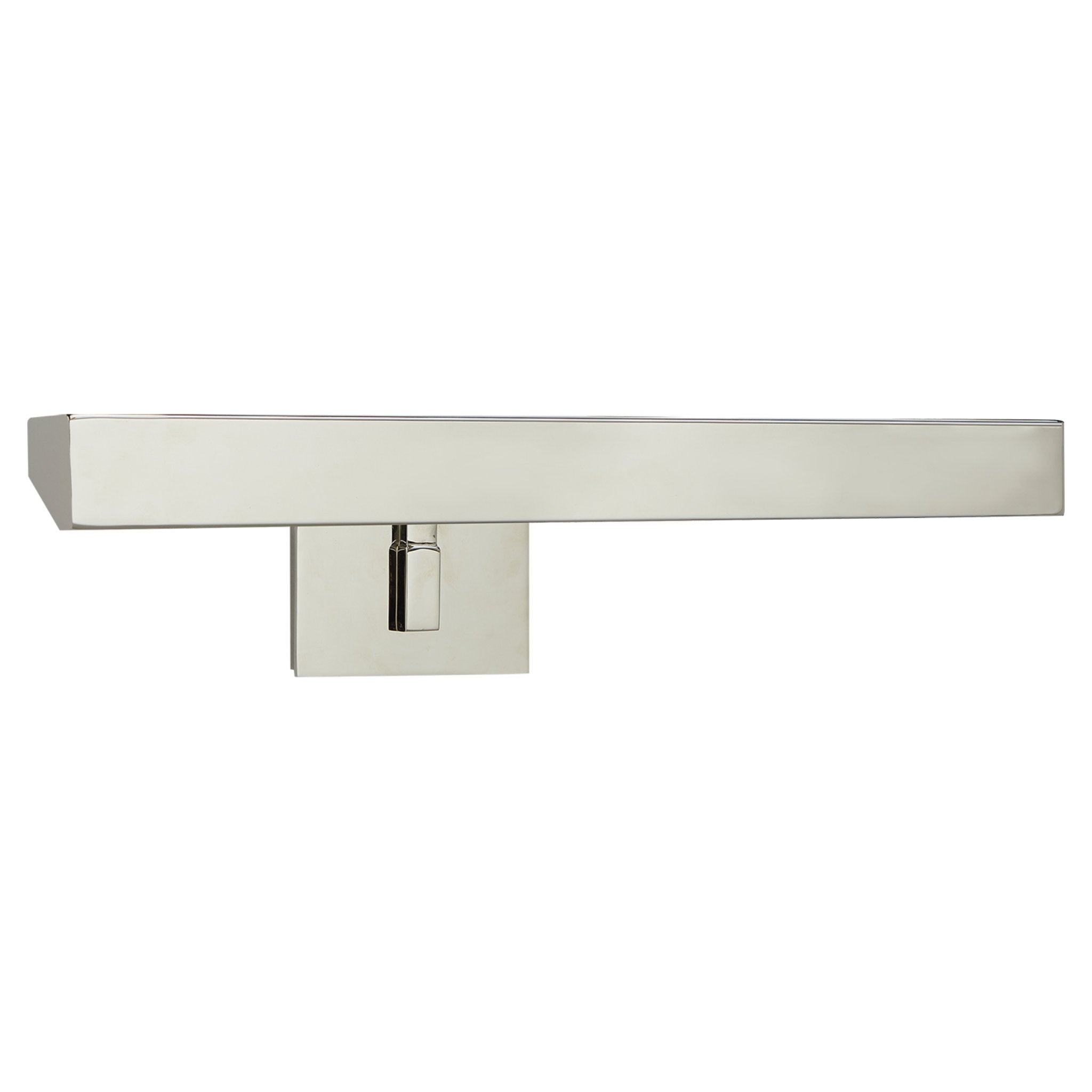 J. Randall Powers McClain 18" Hardwired Picture Light in Polished Nickel Wall Light W18" x H4.5"