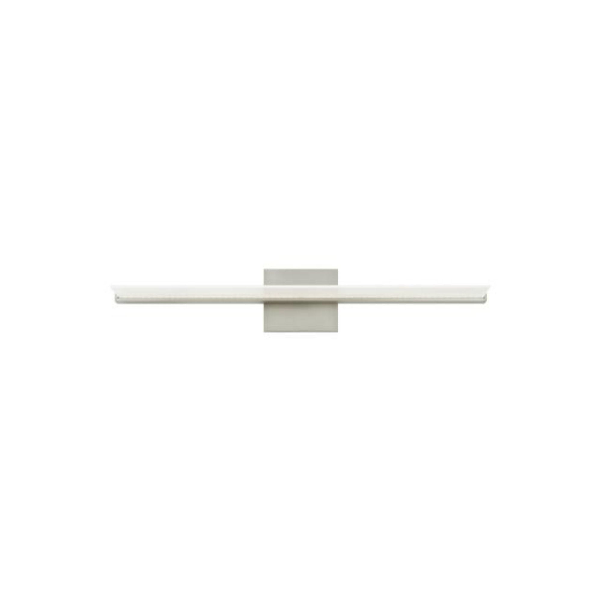 Span 24 Bath Bath Collection 1-Light LED 3000K Satin Nickel by Sean Lavin