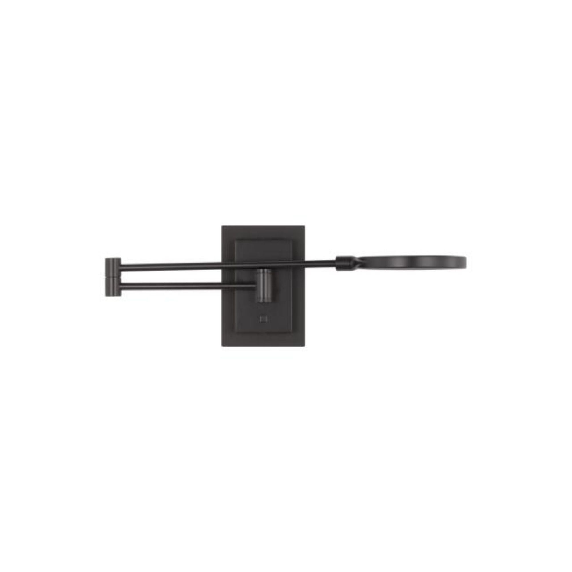 Spectica Small Task Sconce Wall Collection 1-Light 3000K Matte Black by Sean Lavin