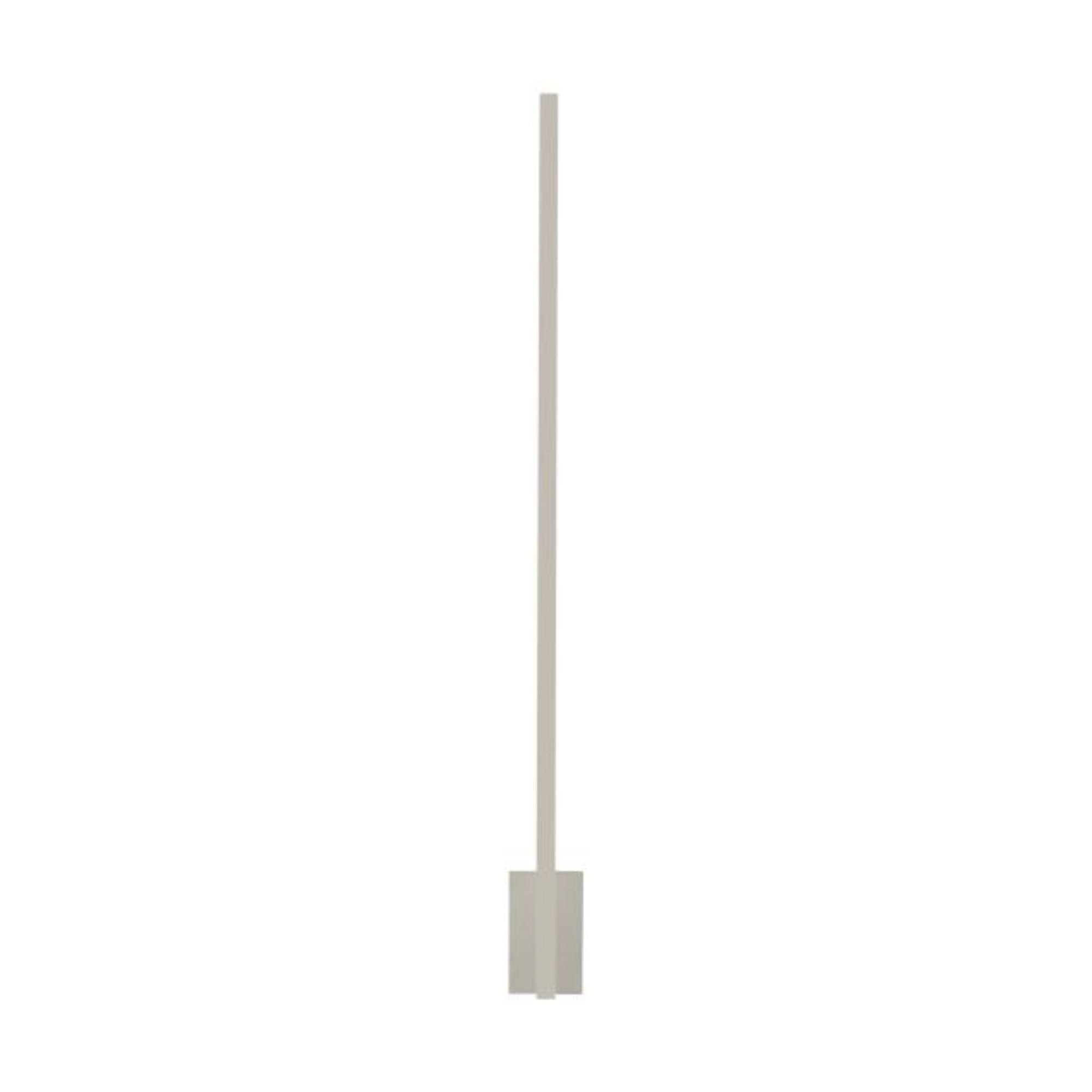 Stagger Medium Wall Sconce Wall Collection 1-Light LED 2700K Polished Nickel by Mick De Giulio
