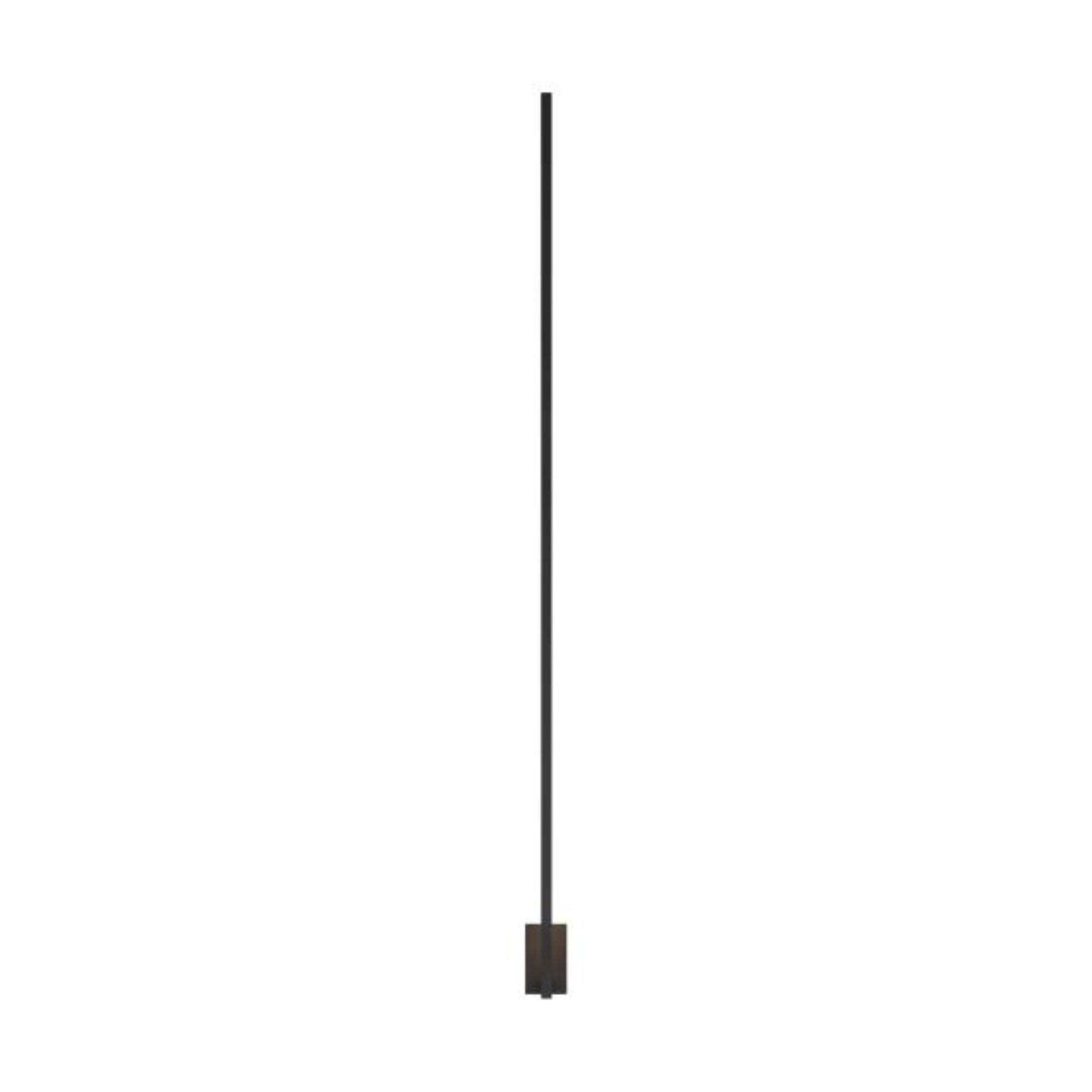Stagger X-Large Wall Sconce Wall Collection 1-Light LED 2700K Nightshade Black by Mick De Giulio