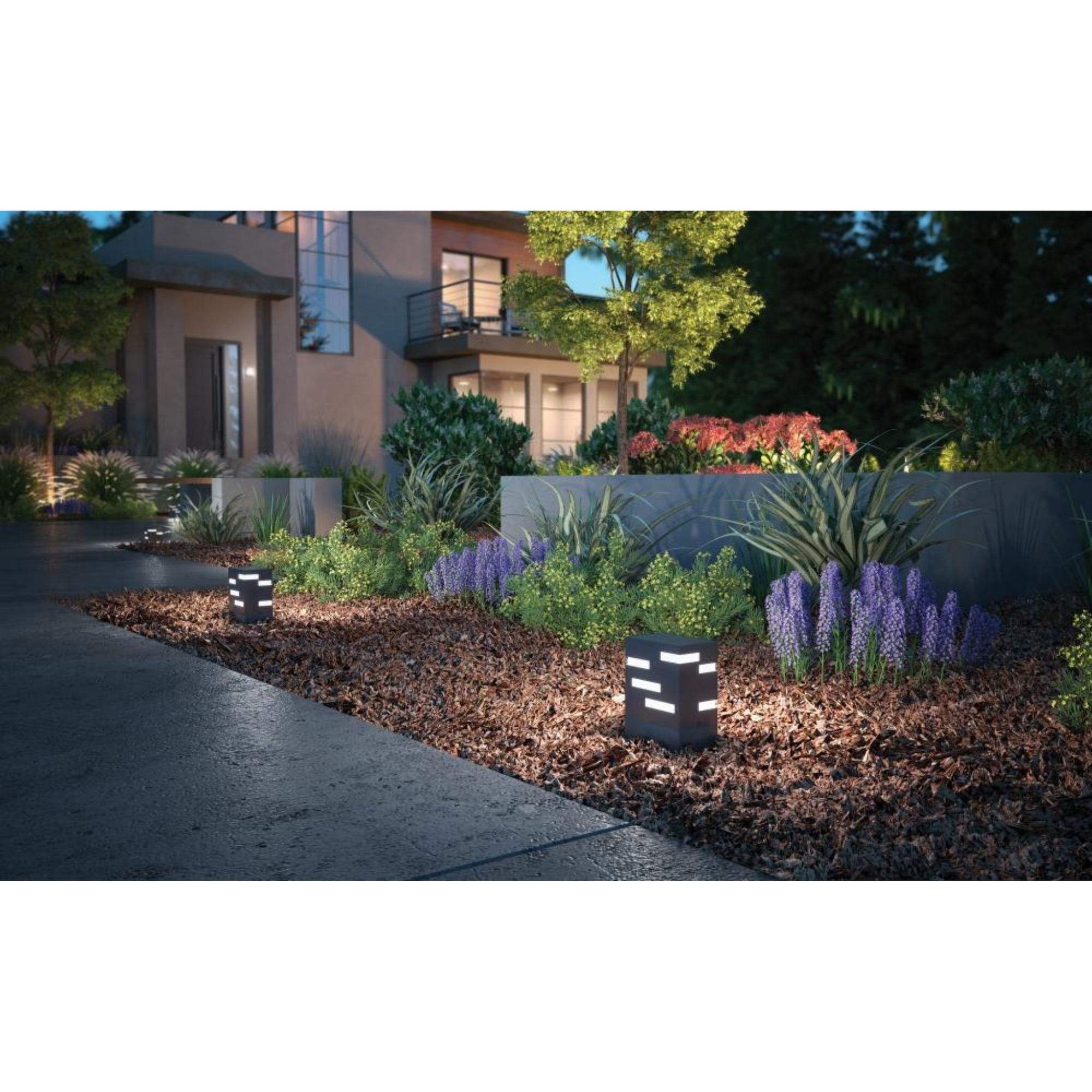 Revel 8 Outdoor Path Outdoor 1-Light LED 3000K Charcoal by Sean Lavin