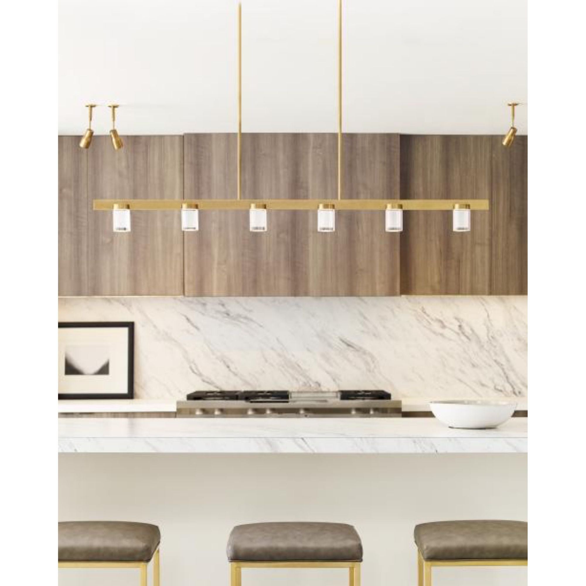 Ace Head FreeJack 1-Light LED 2700K Plated Brass by Sean Lavin