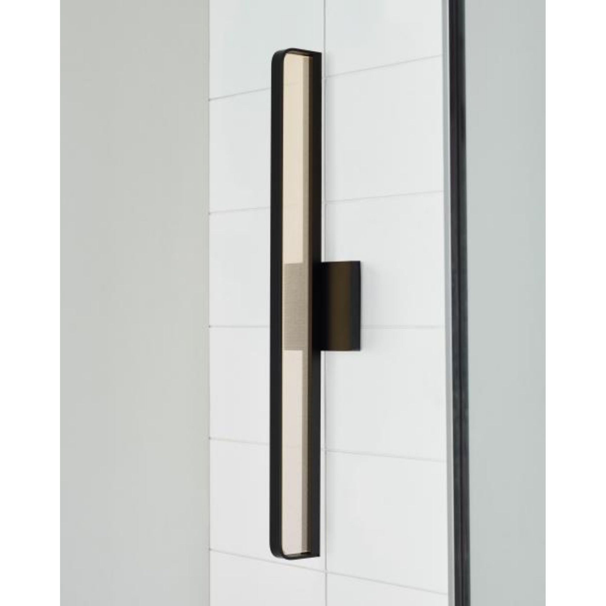 Banda 24 Bath Bath Collection 1-Light LED 3000K Natural Brass by Sean Lavin