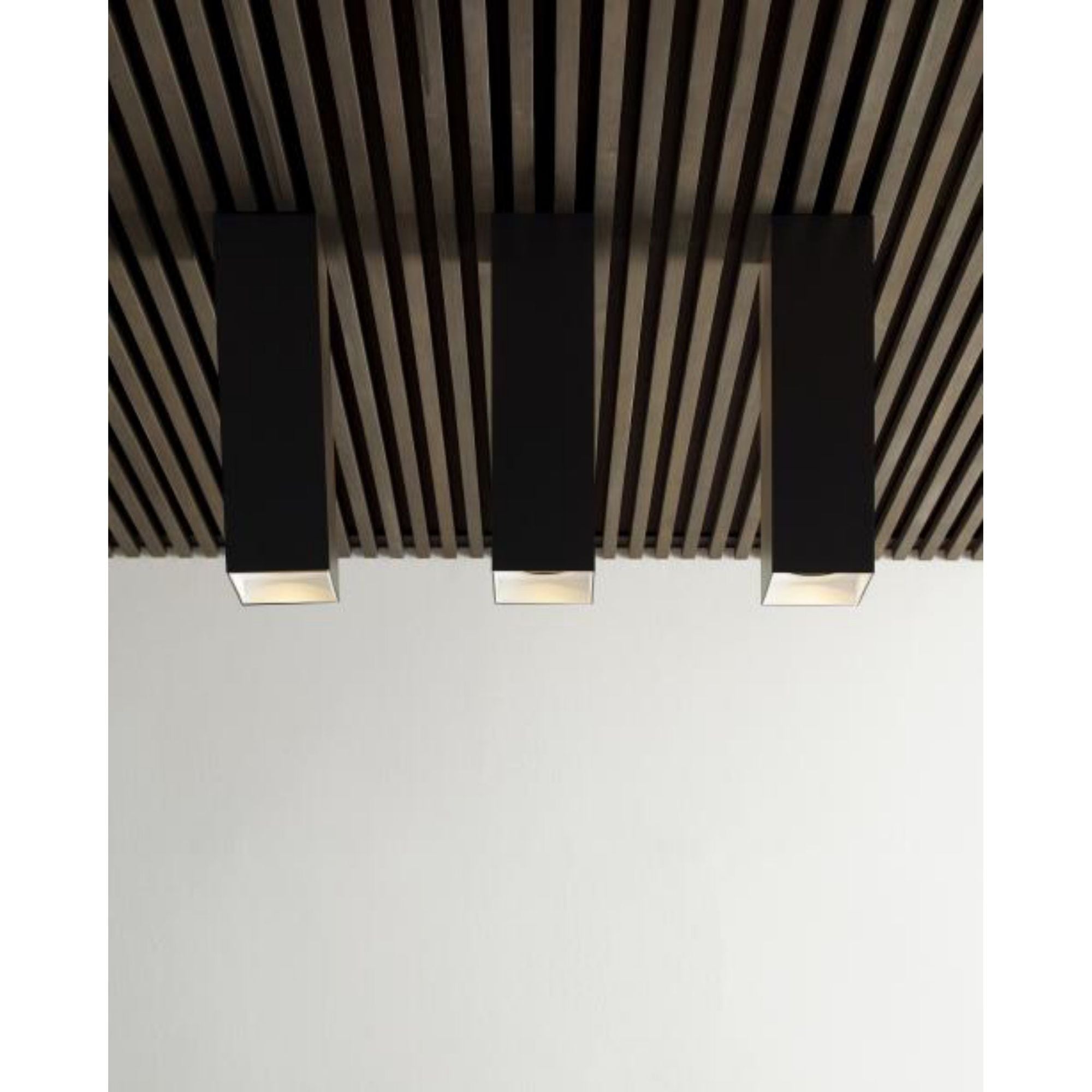 Exo 18 Flush Mount Flush & Semi-Flush Mount 1-Light LED 2700K Black by Sean Lavin