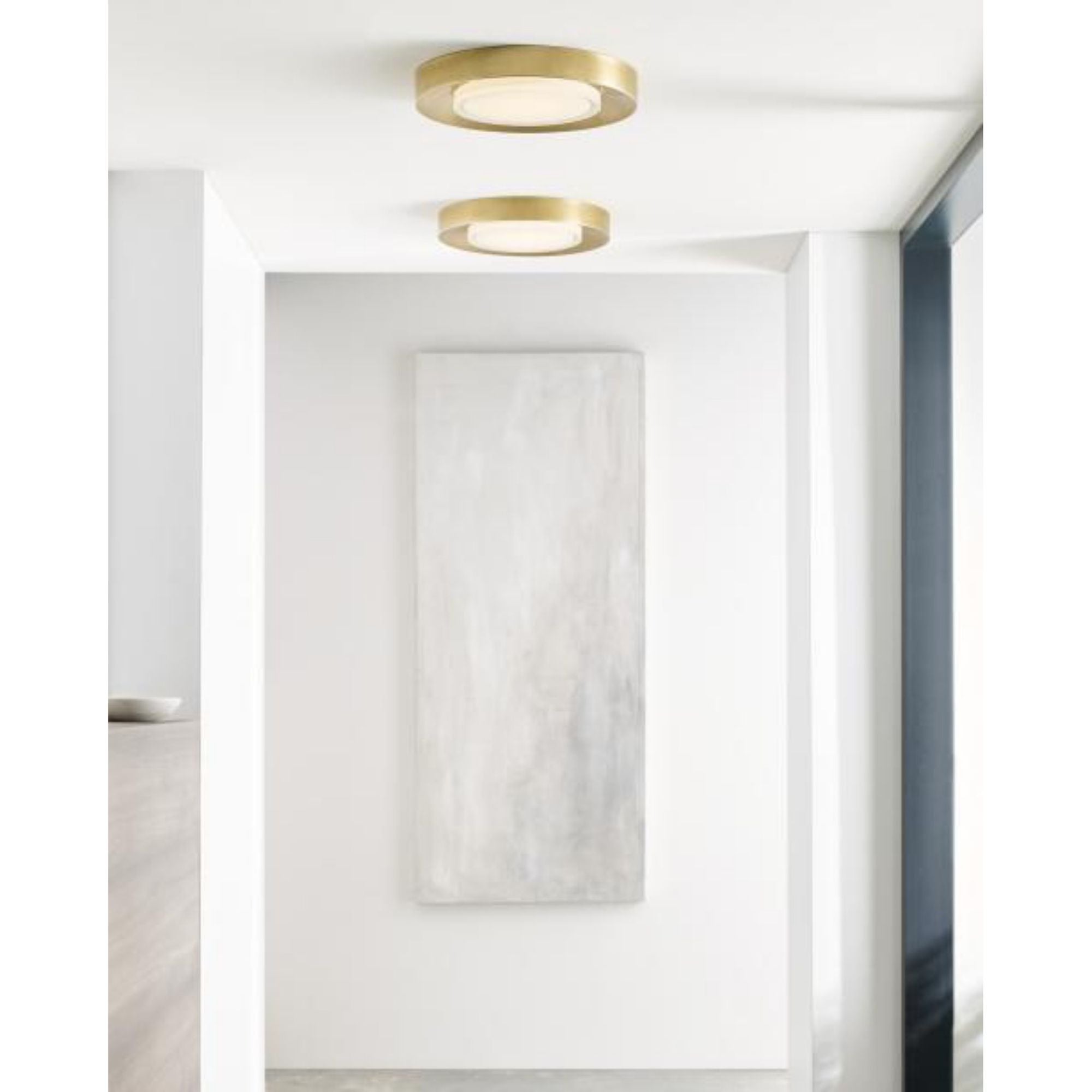 Hilo 16 Flush Mount Flush & Semi-Flush Mount 1-Light LED 2700K Nightshade Black by Sean Lavin