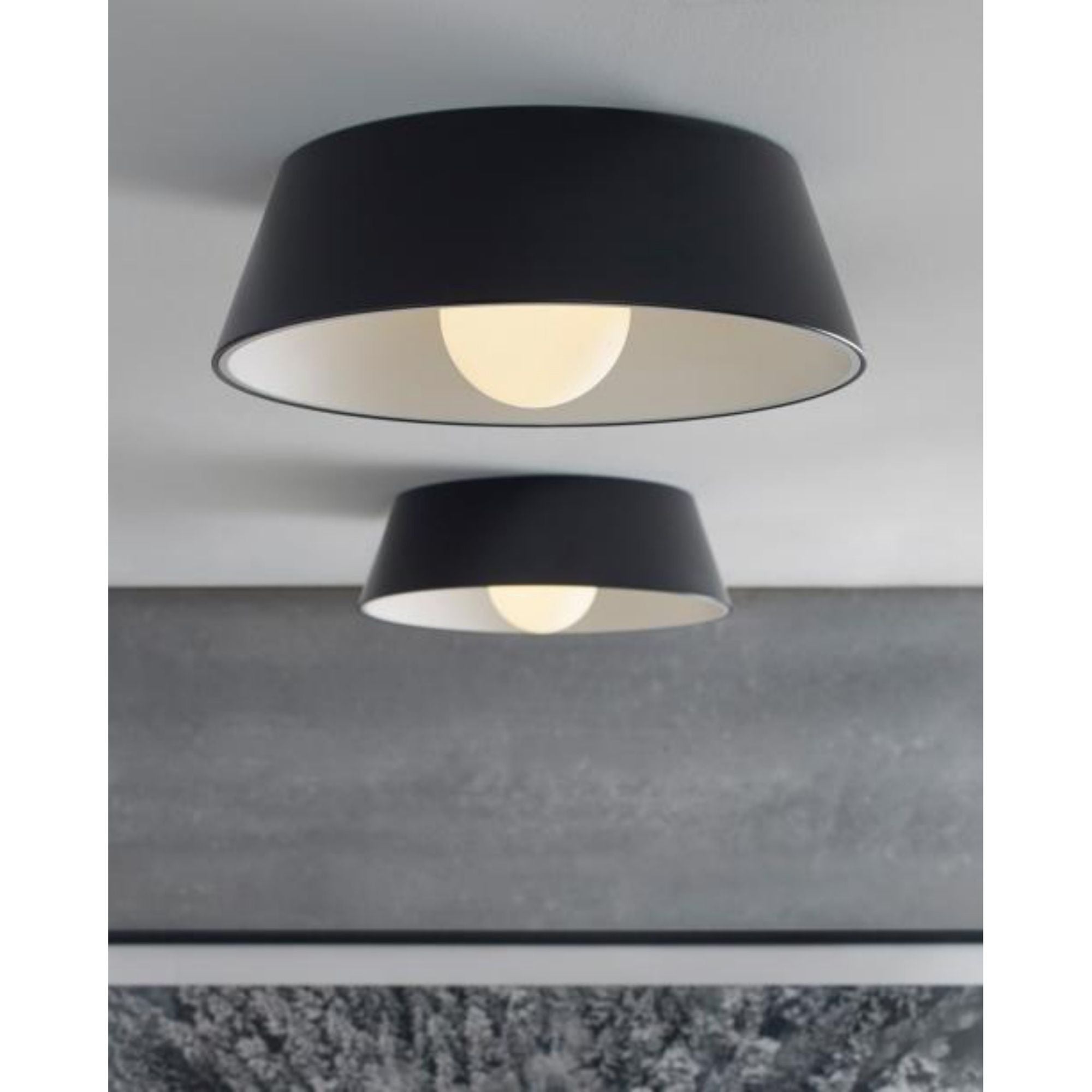 Joni Flush Mount Flush & Semi-Flush Mount 1-Light LED 3000K Matte Black by Sean Lavin