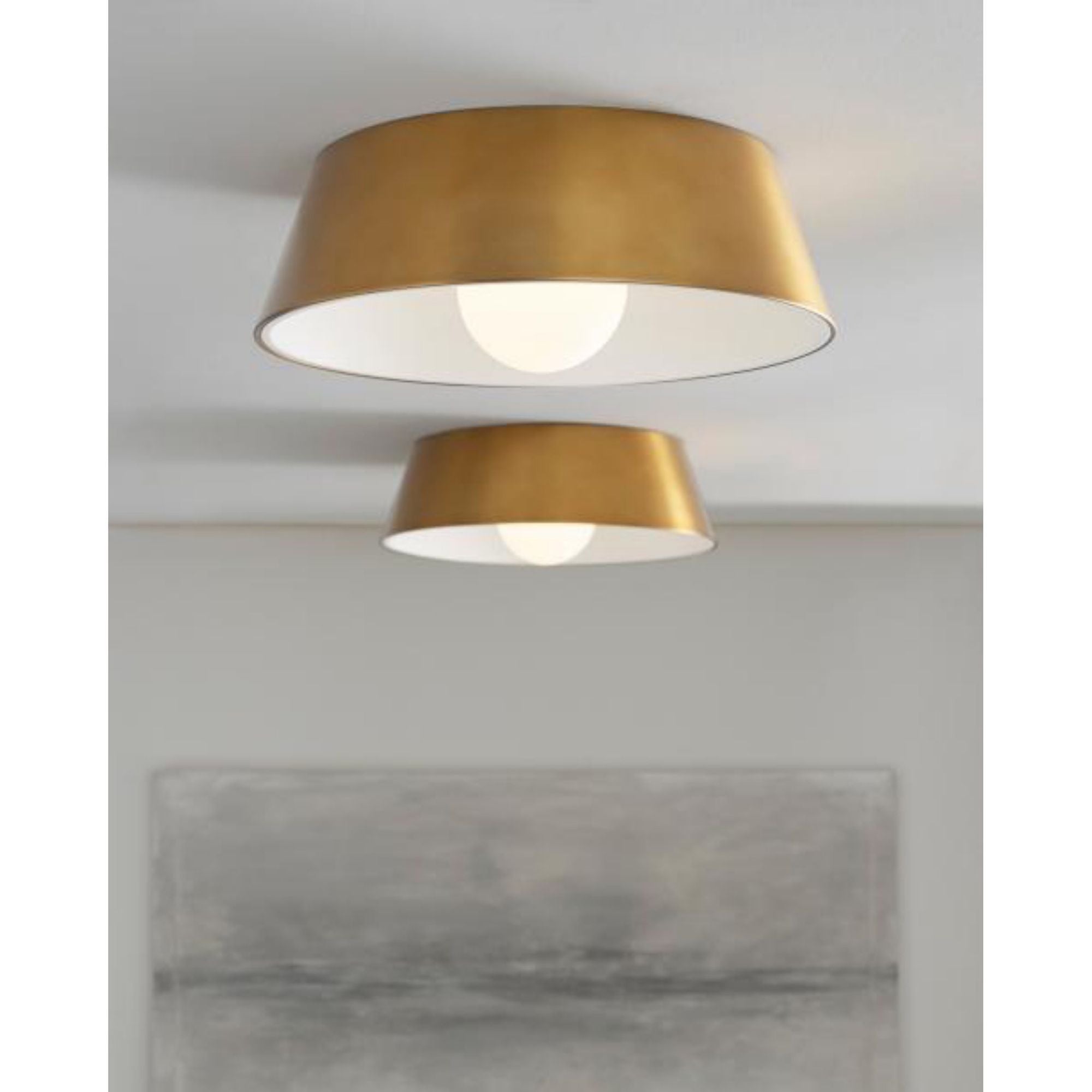 Joni Flush Mount Flush & Semi-Flush Mount 1-Light LED 3000K Matte Black by Sean Lavin