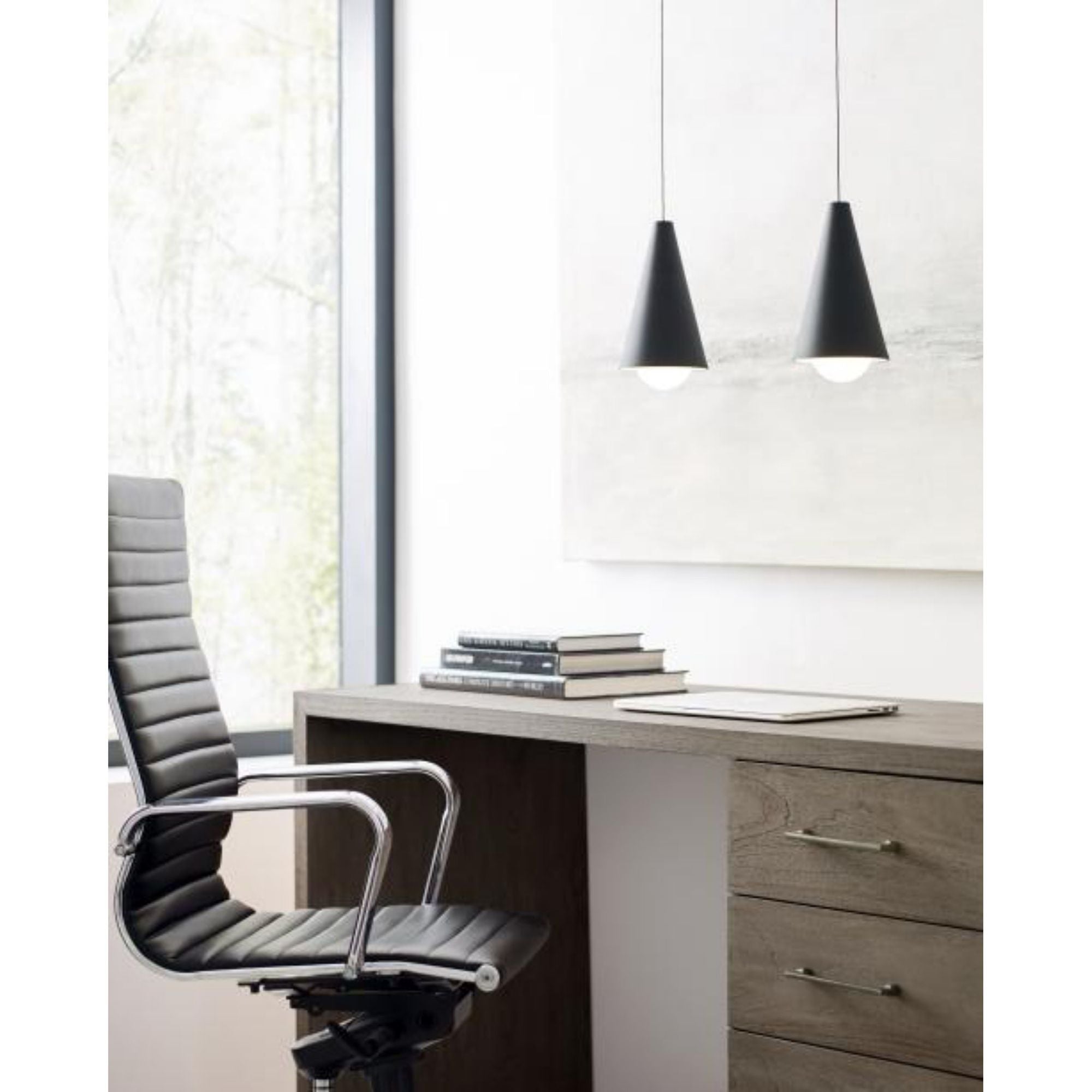 Mini Joni Pendant FreeJack 1-Light LED 3000K Nightshade Black by Sean Lavin