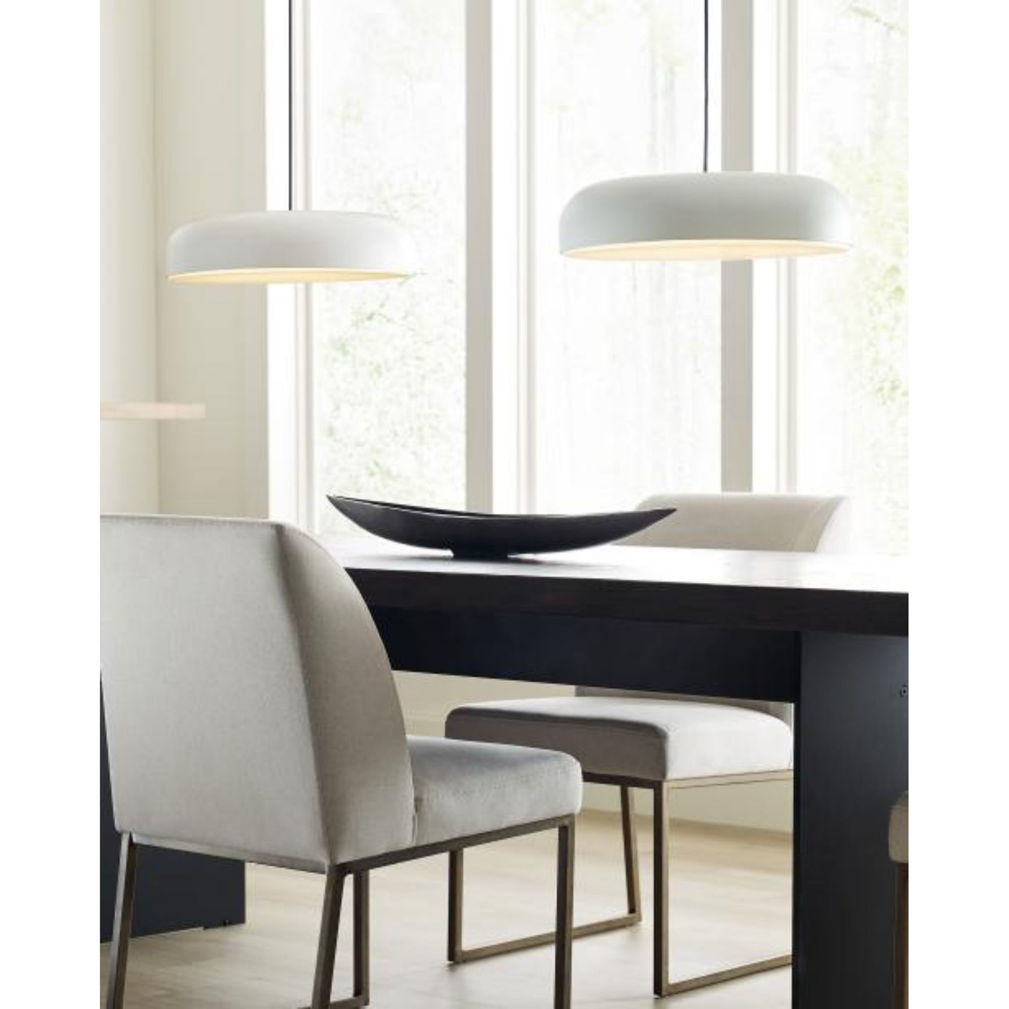 Kosa 18 Pendant Line-Voltage Pendants/Suspension 1-Light LED 3000K Matte White by Sean Lavin