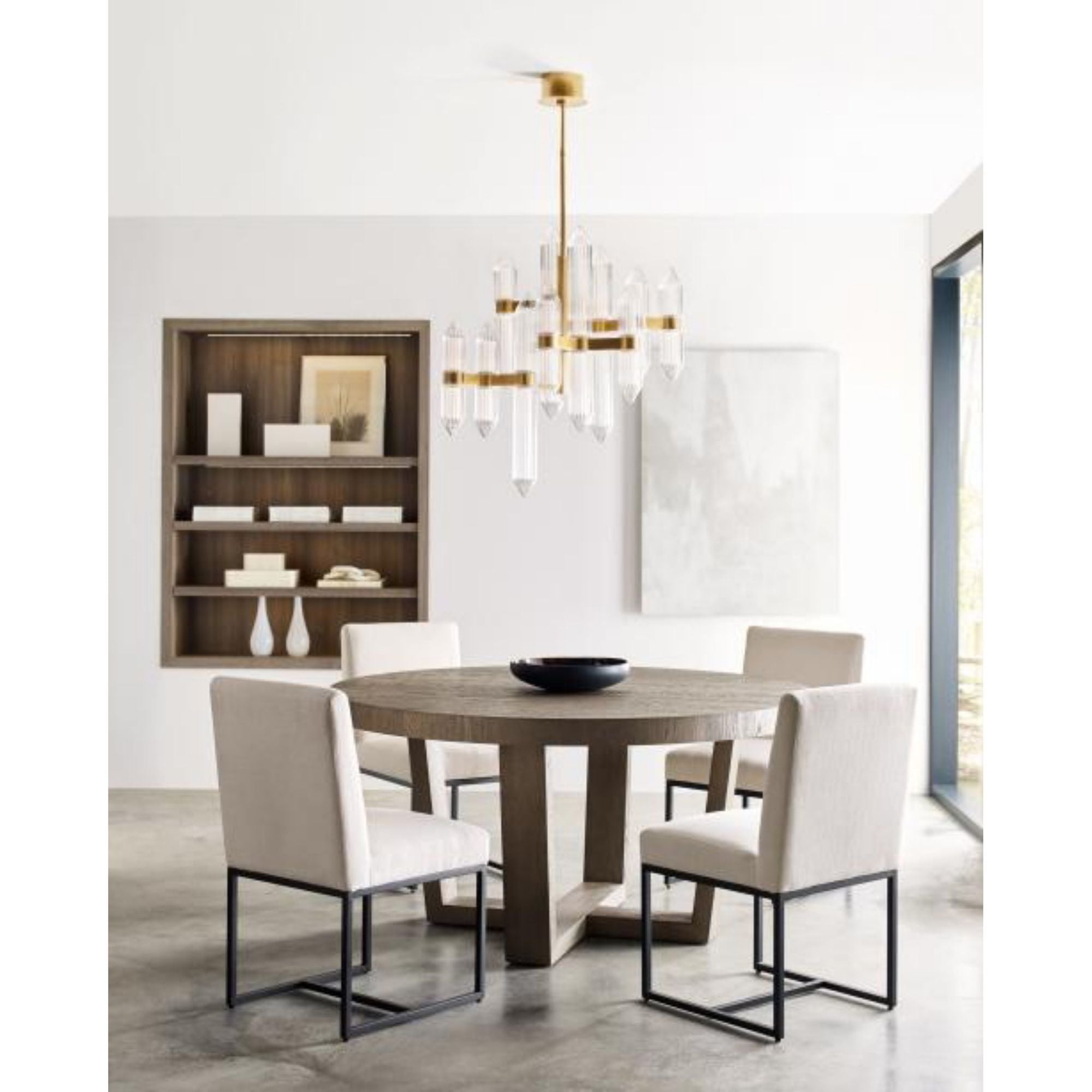 Langston Large Chandelier Chandeliers 12-Light LED 2700K Plated Dark Bronze by Avroko