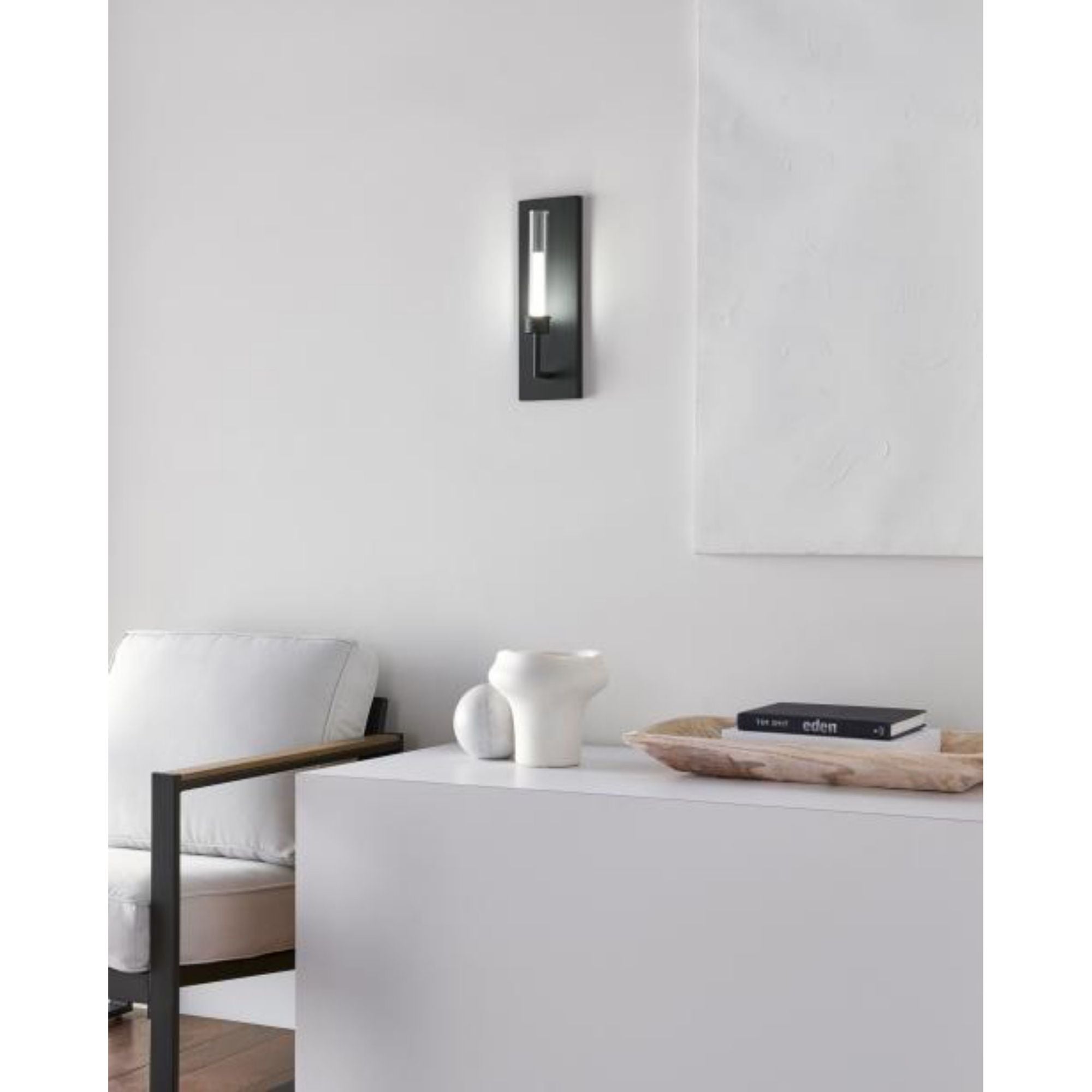 Linger Wall Wall Collection 1-Light LED 3000K Natural Brass by Sean Lavin