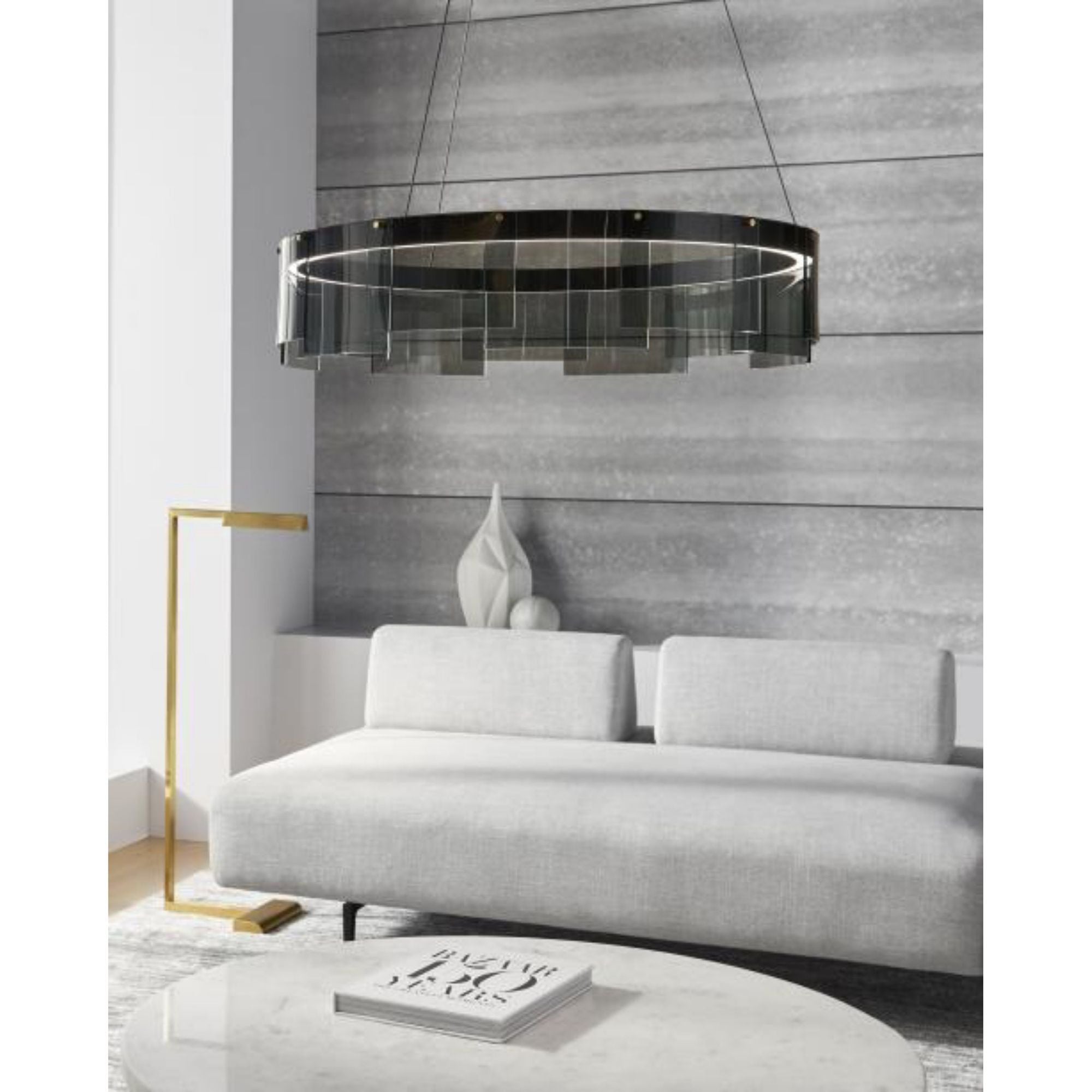 Stratos 30 Chandelier Chandeliers 1-Light LED 2700K by Sean Lavin