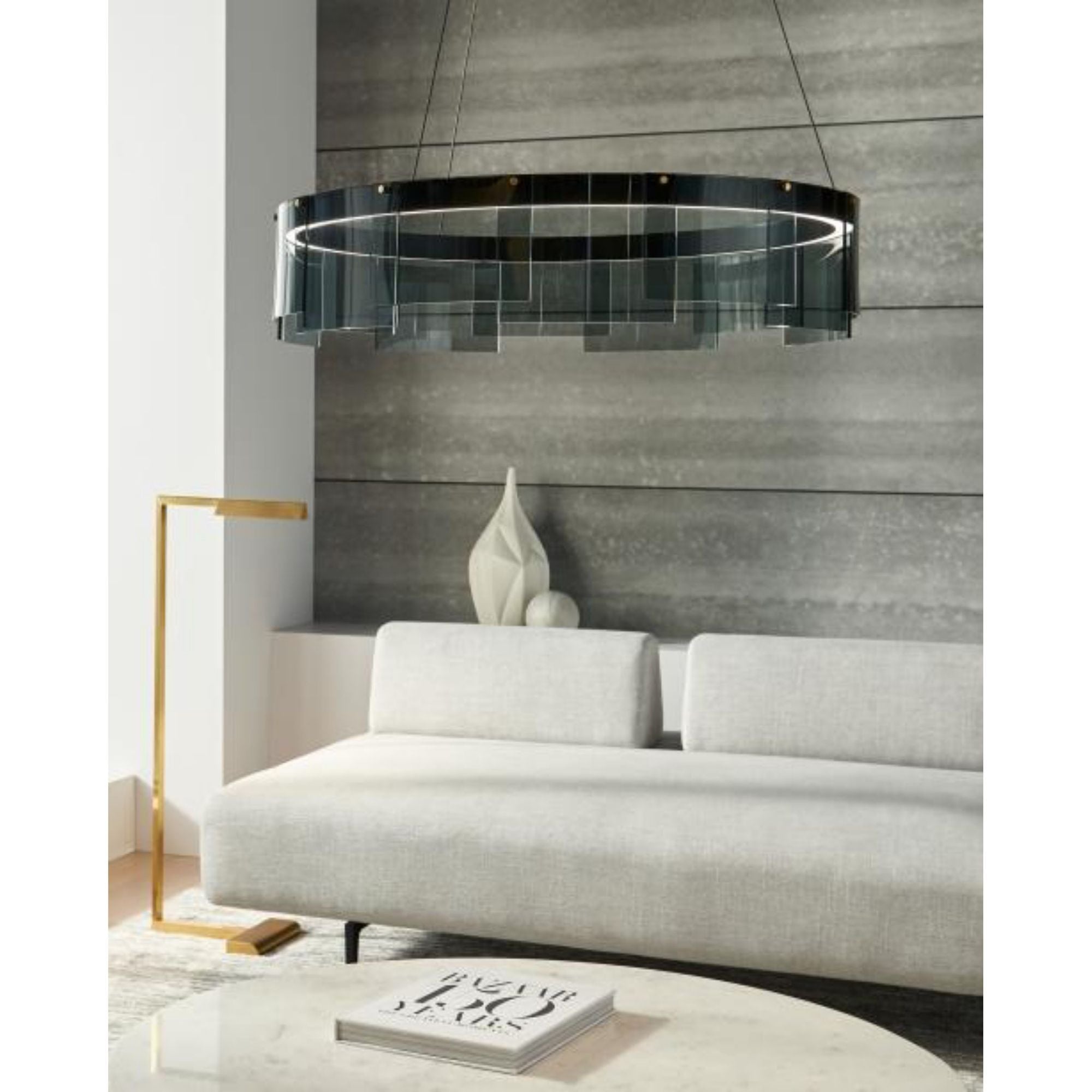 Stratos 30 Chandelier Chandeliers 1-Light LED 2700K by Sean Lavin